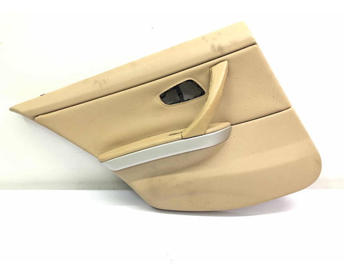 Forro Porta Traseiro Esquerdo Creme Bmw 320i E90 2007 2011
