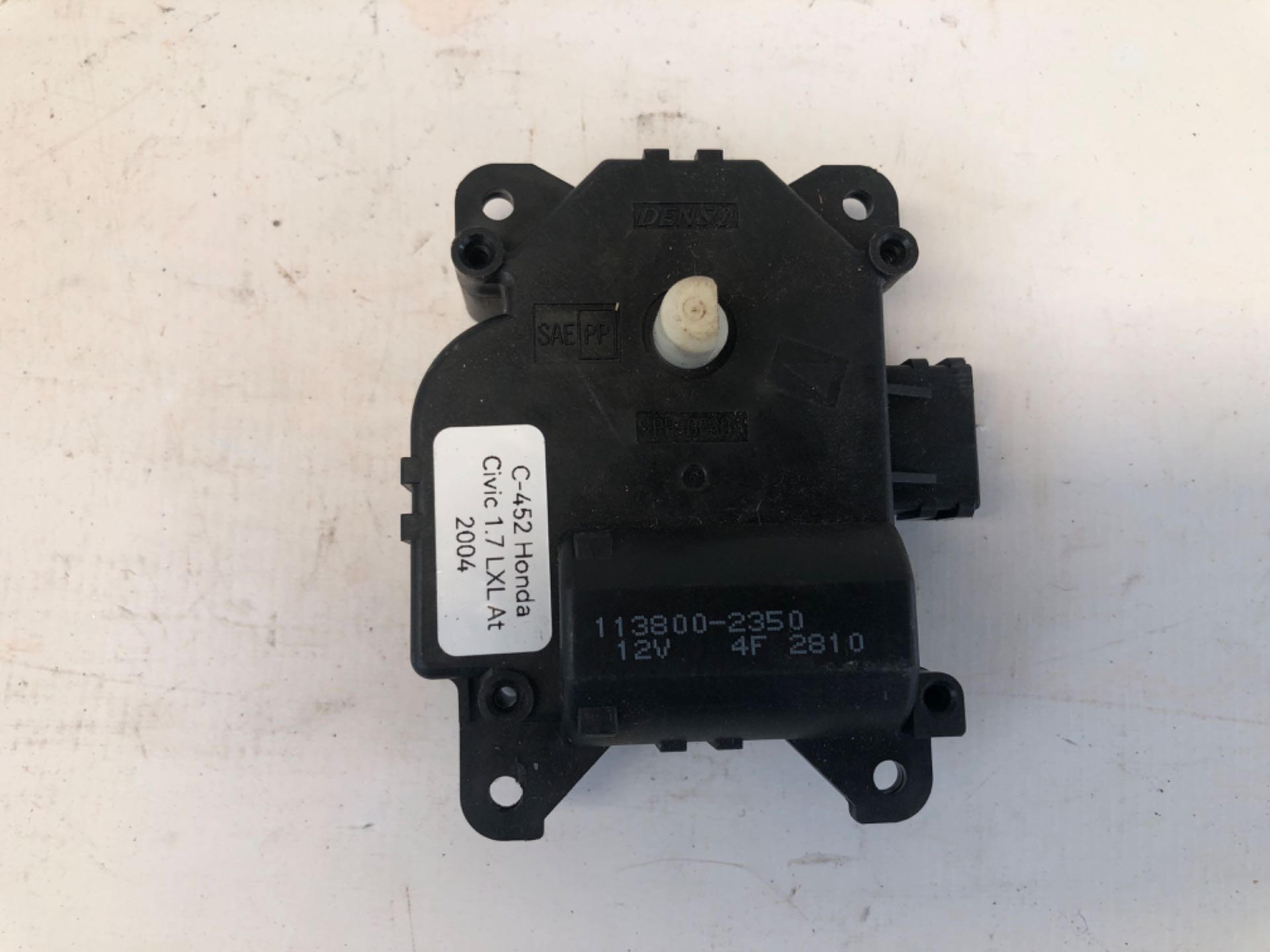 Motor Atuador Caixa Ar Honda Civic 2001 2006 1138002350
