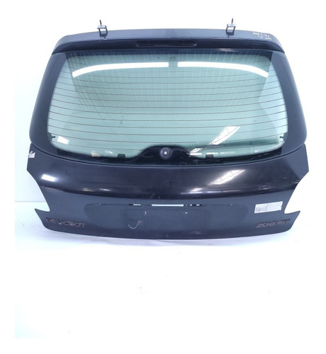 Tampa Traseira Peugeot 206 Hatch 1999 2003 Com Vidro Detalhe