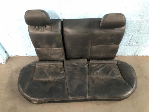 Banco Traseiro Honda Civic 2001 2006 Couro Cinza