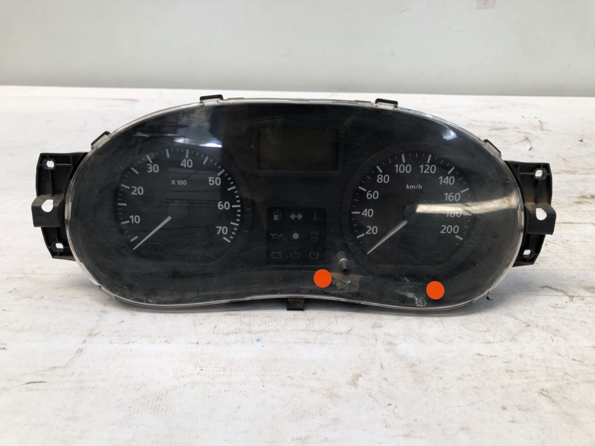 Painel Instrumentos Renault Logan 1.0 16v 2007 2009 Detalhe