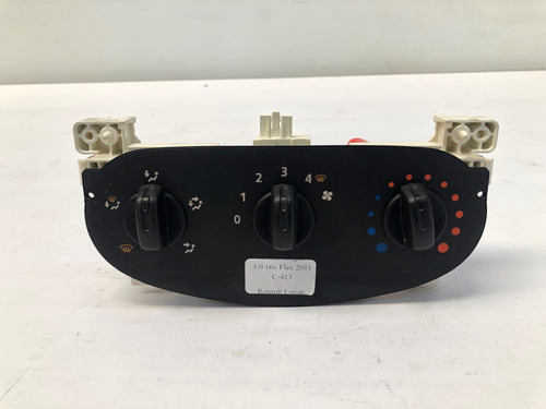 Comando Ar Ventilação Renault Logan 2010 2013