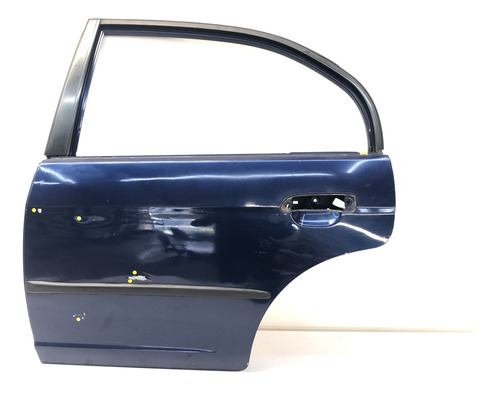 Porta Traseira Esquerda Civic 2001 2006 Azul Detalhe
