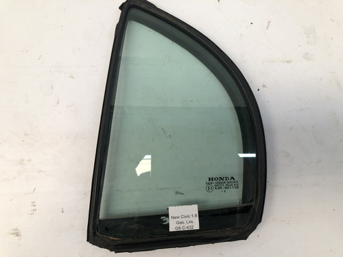 Vidro Vigia Traseiro Direito New Civic G8 2007 2011