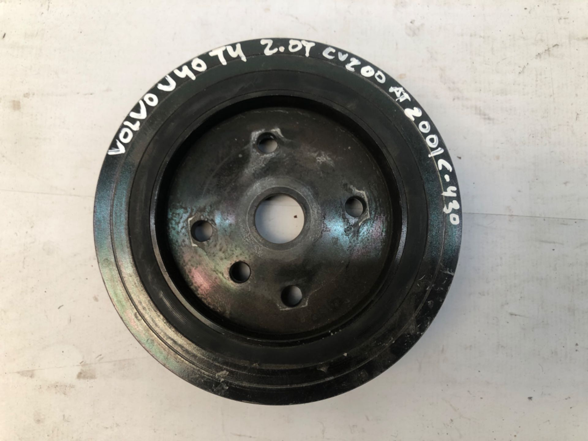 Polia Virabrequim Volvo V40 v70 2.0 2.4 2000 2006 ZM2379