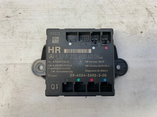 Modulo Porta Traseiro Direito C180 1.8 2011 2012 A2129004006