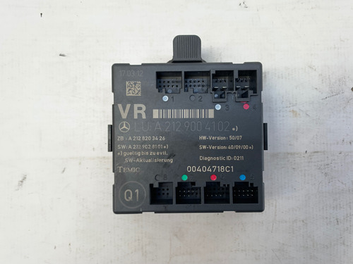 Modulo Porta Dianteiro Direito C180 2011 2012 A2129004102