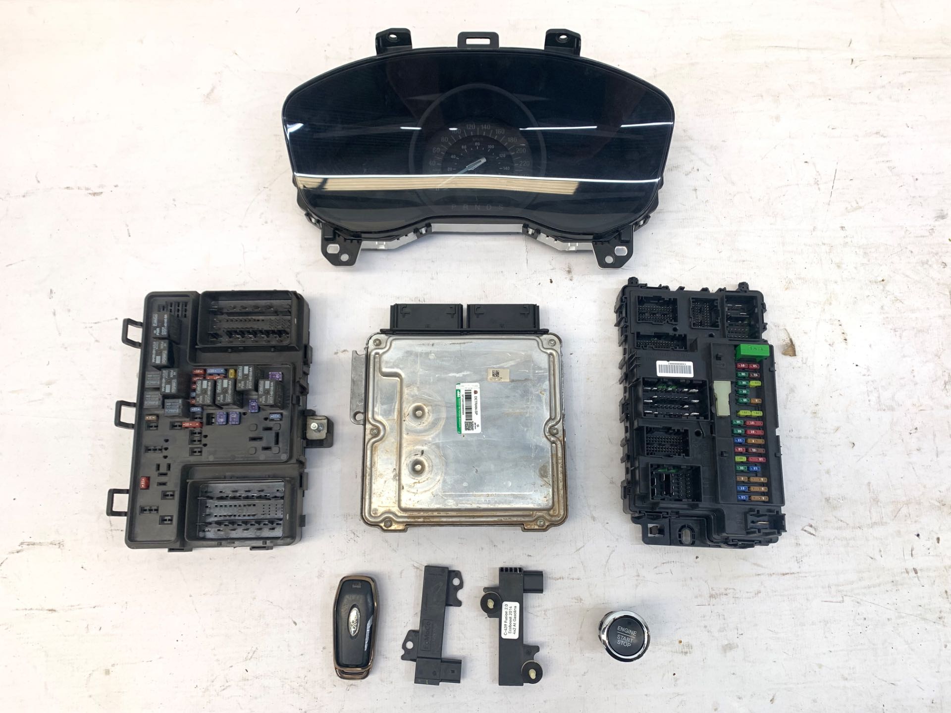Kit Code Injeção Fusion 2.0 Ecoboost 240cv 4x2 2013 2014
