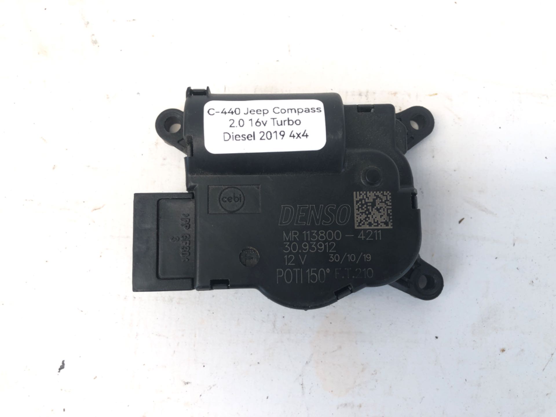 Atuador Caixa Ar Condicionado Jeep Compass 1138004211 Denso