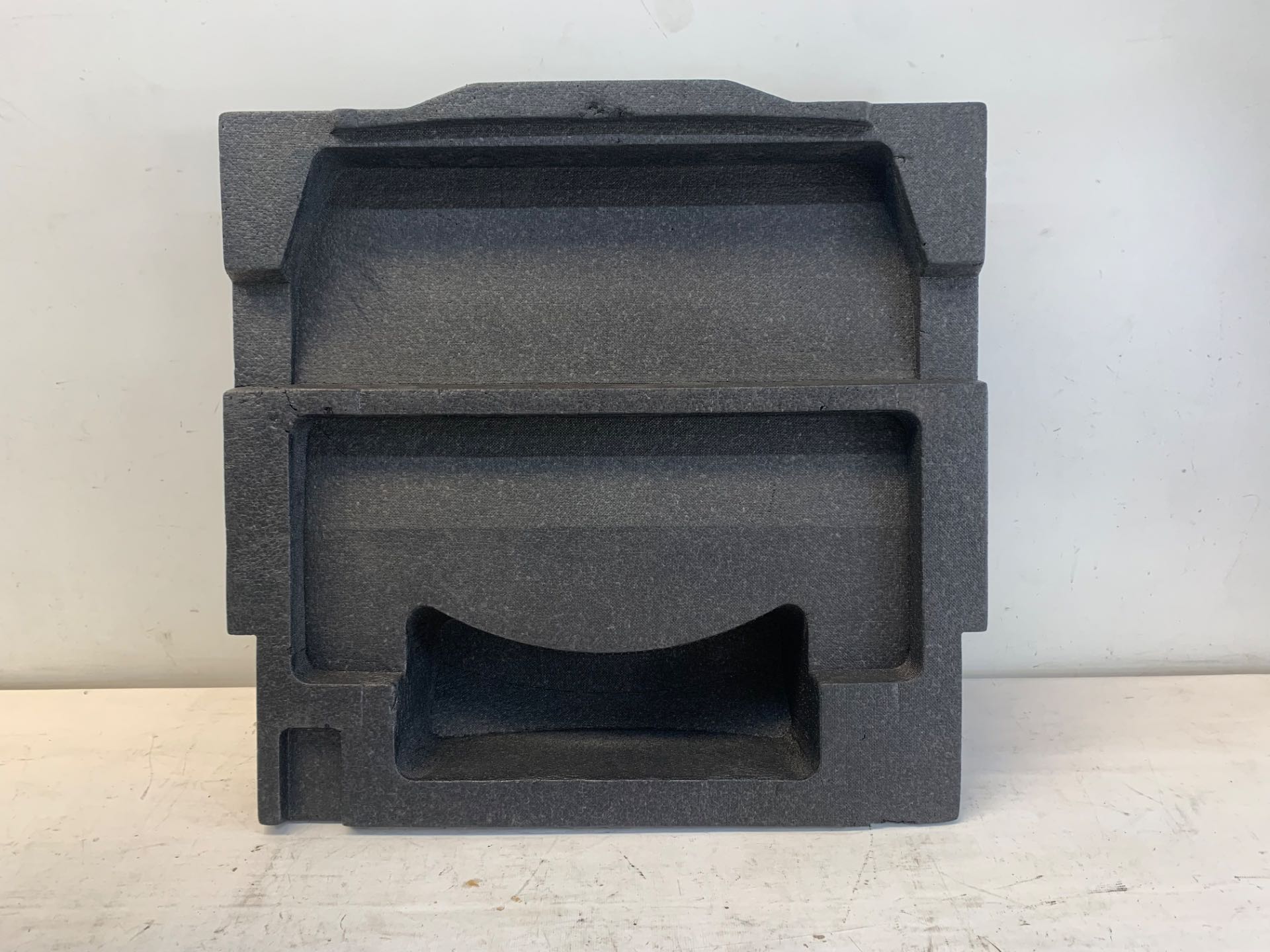 Isopor Central Porta Malas Subaru Forester 2013 2018 Detalhe