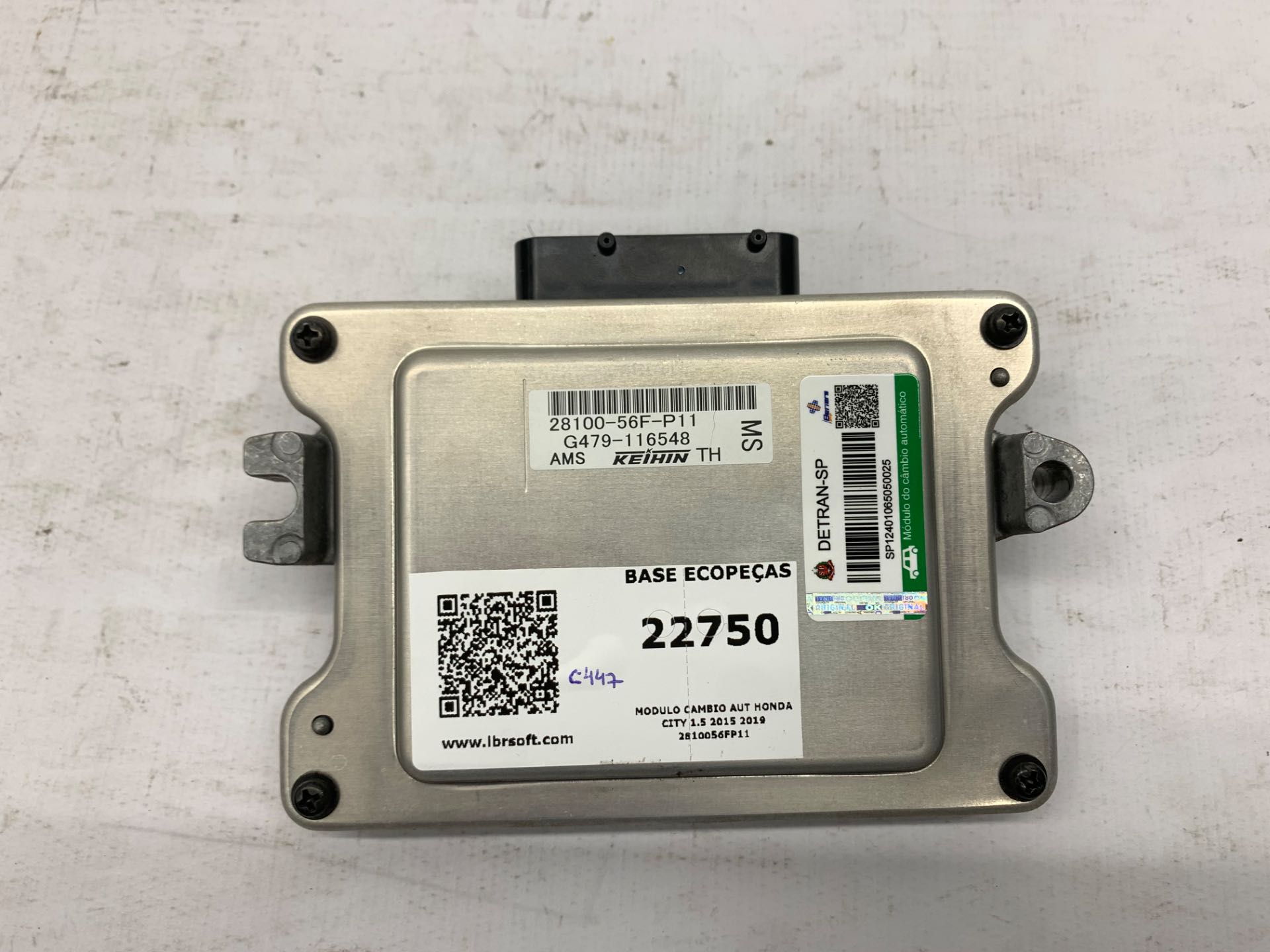 Modulo Cambio Aut Honda City 1.5 2015 2019 2810056FP11
