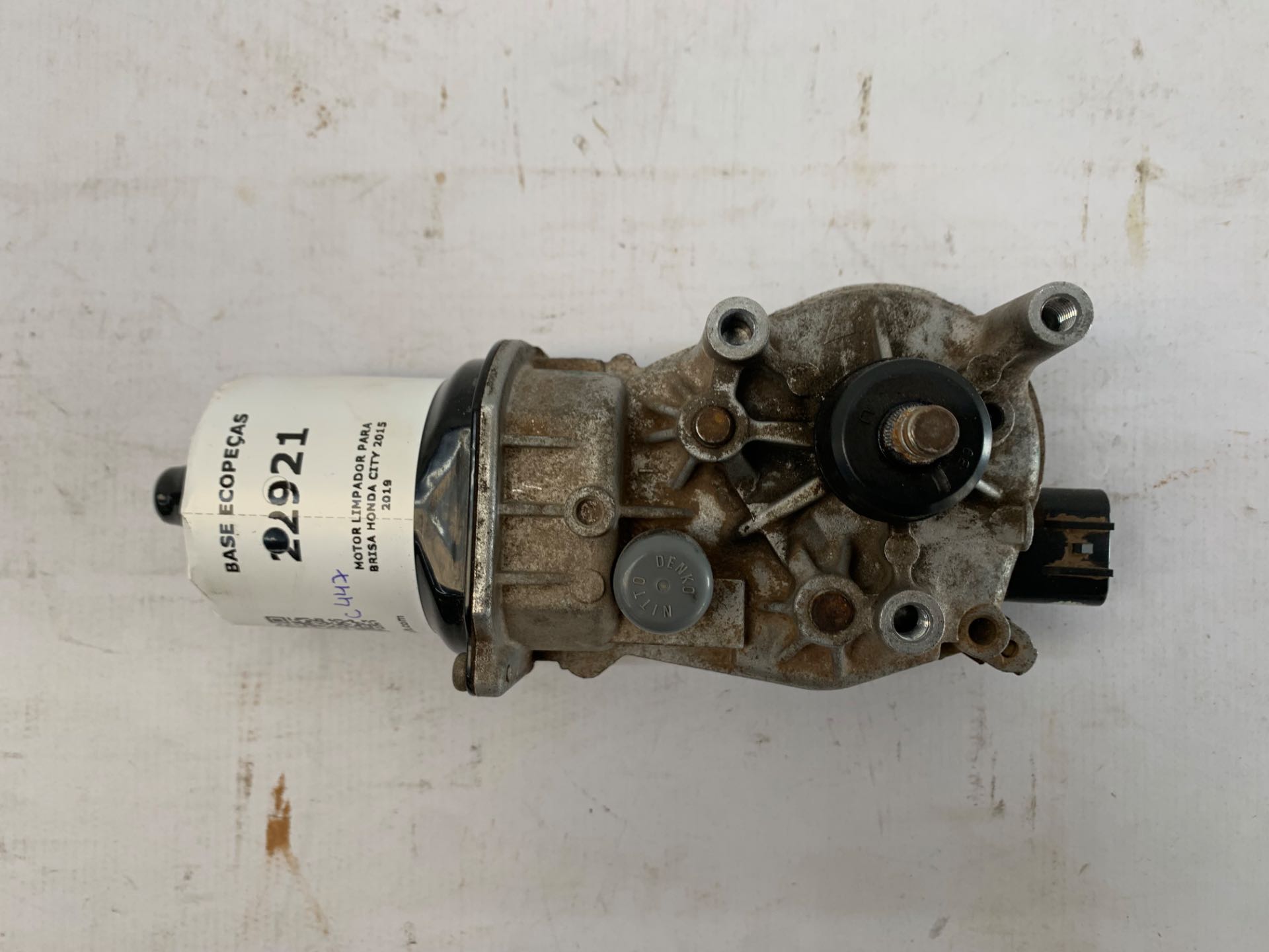 Motor Limpador Para Brisa Honda City 2015 2019
