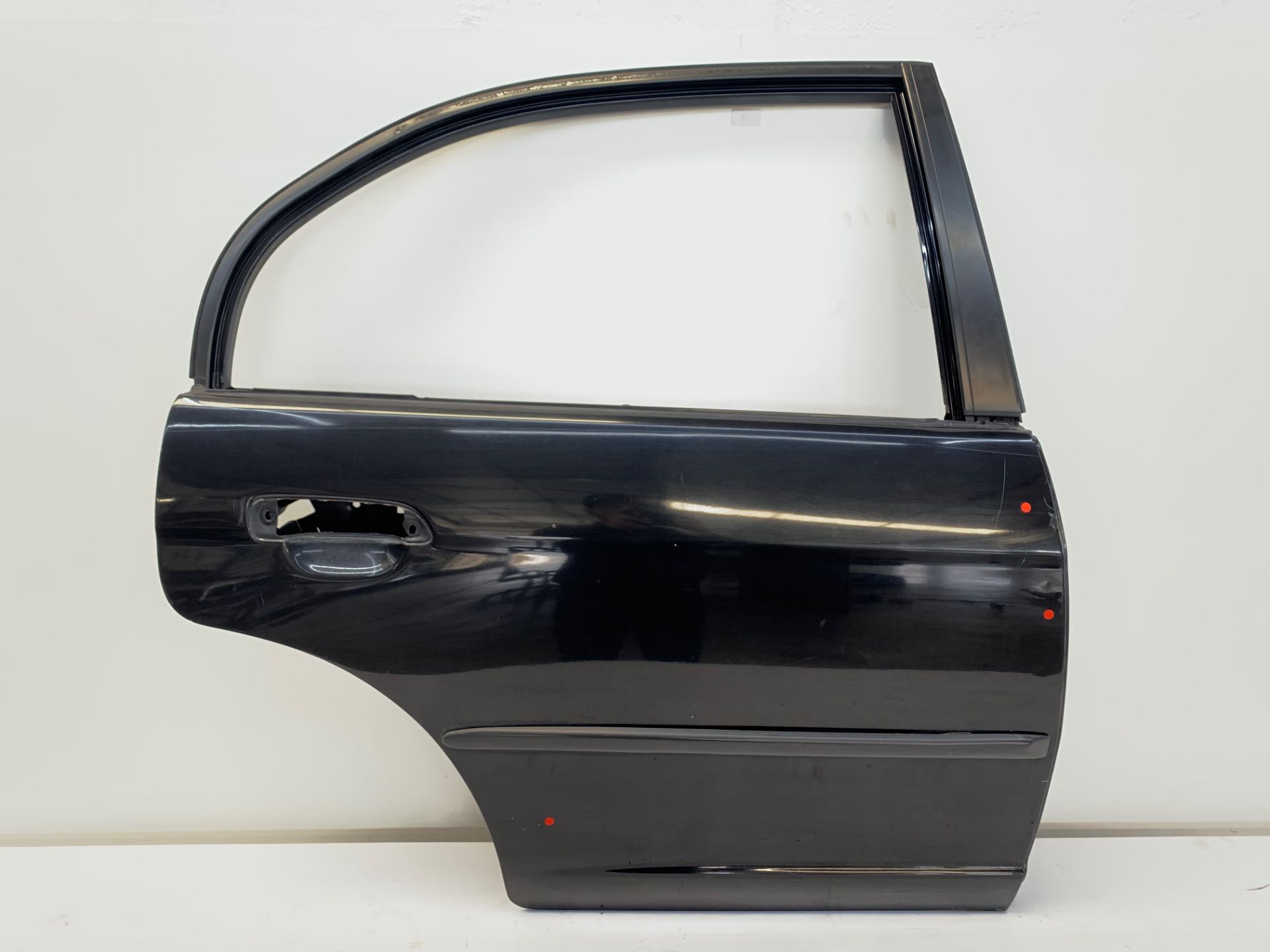 Porta Traseira Direita Honda Civic 2001 2006 Preta Detalhe