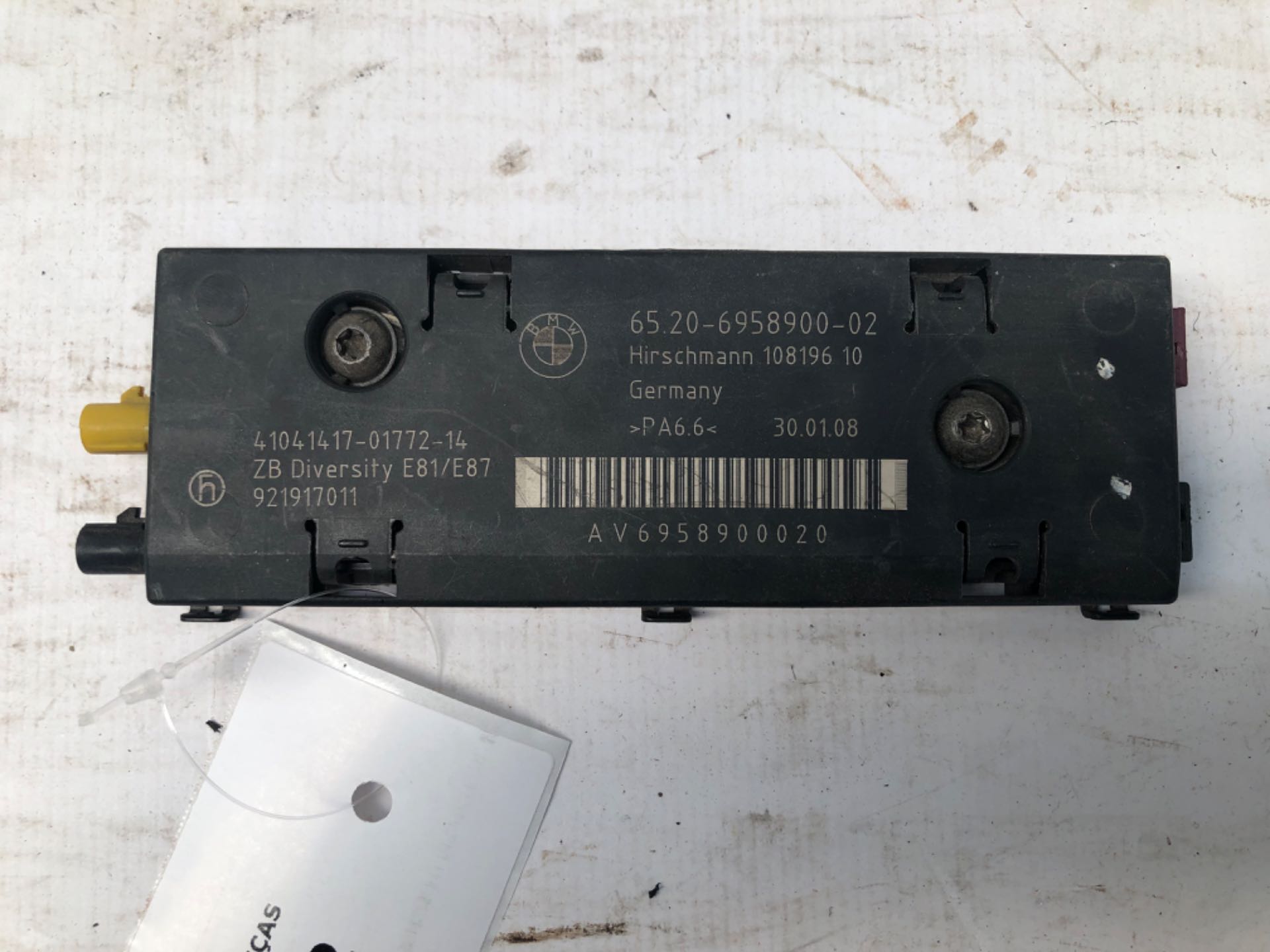 Módulo Amplificador Antena Bmw 118i 120i 130i 6520695890002