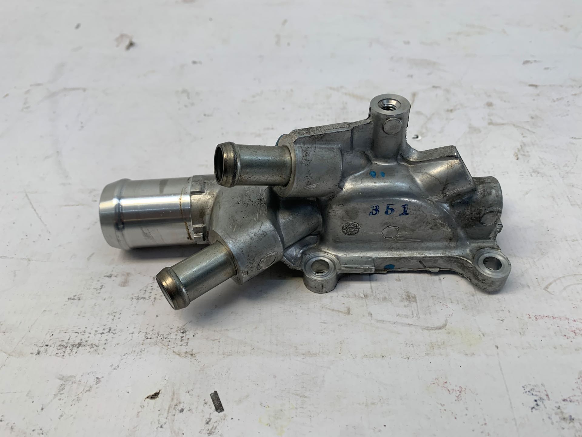 Flange Saida Agua Cabeçote Honda City 1.5 EX AT 2015 2019