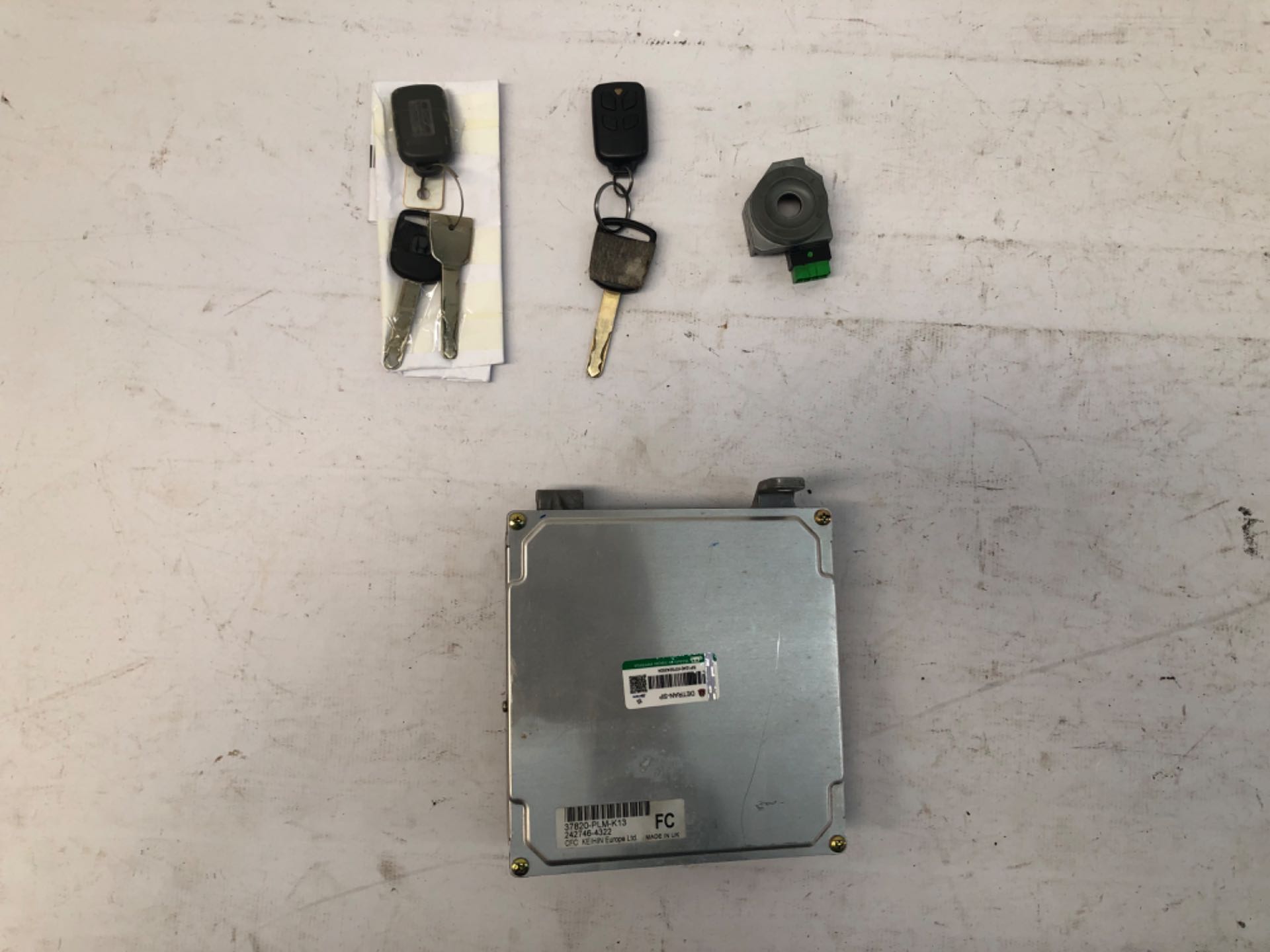 KIt Code Injeção Honda Civic 1.7 Lx Mt 2001 2006