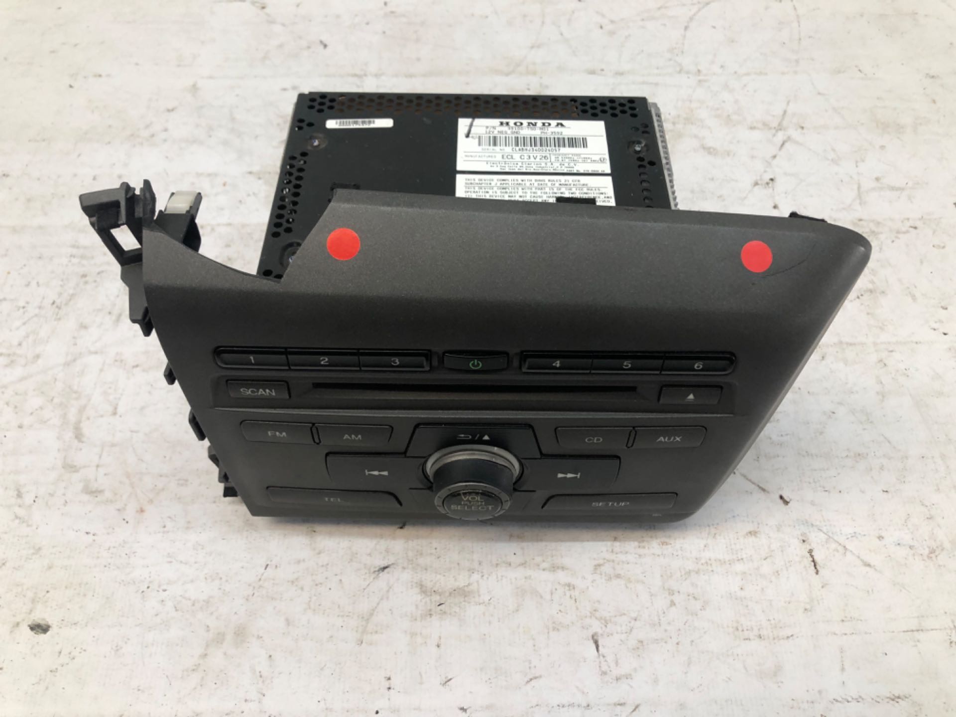 Radio Som CD Honda Civic G9 1.8 Lxs 2012 2015 Detalhe