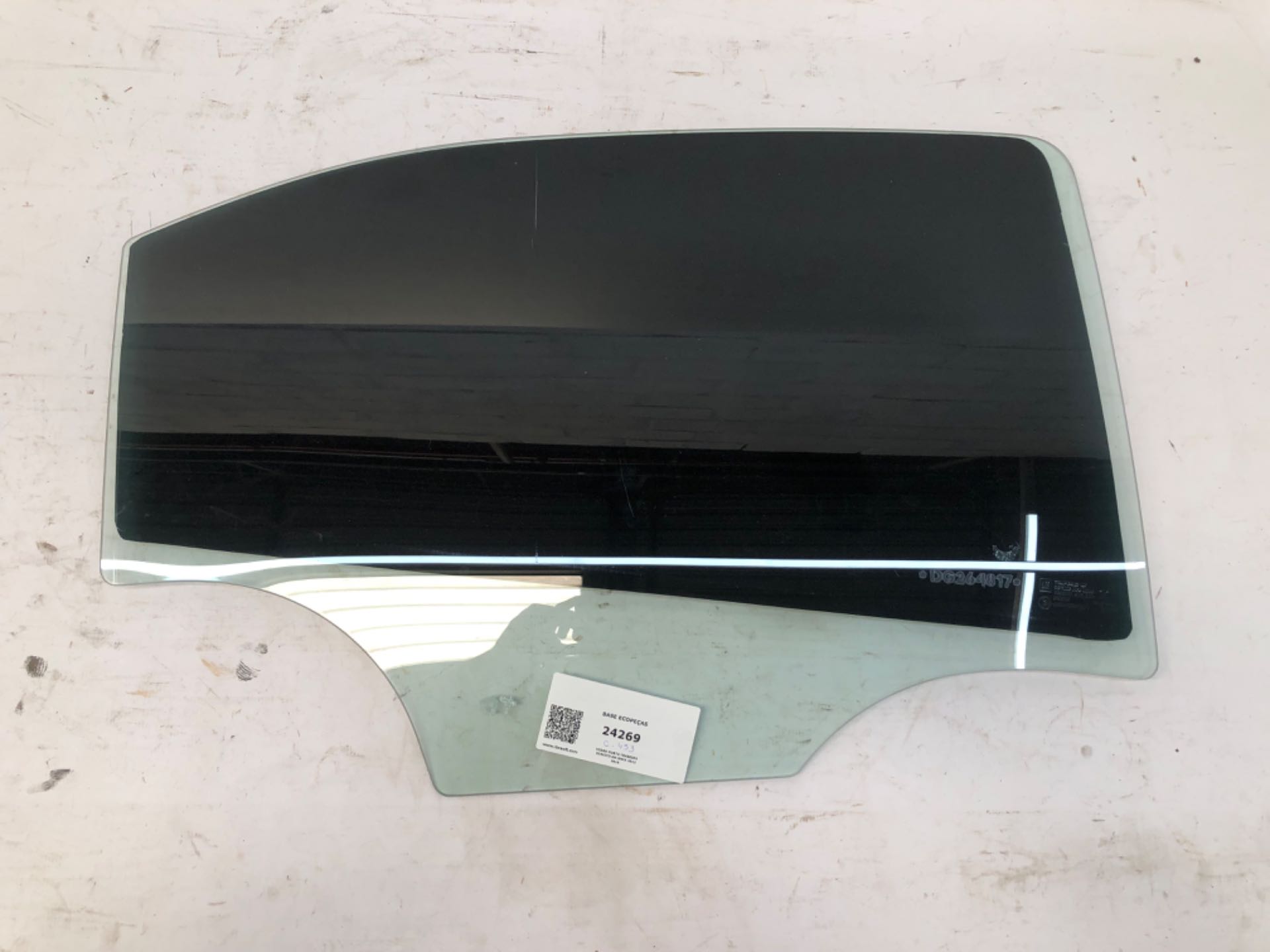 Vidro Porta Traseiro Direito Gm Onix 2012 2019