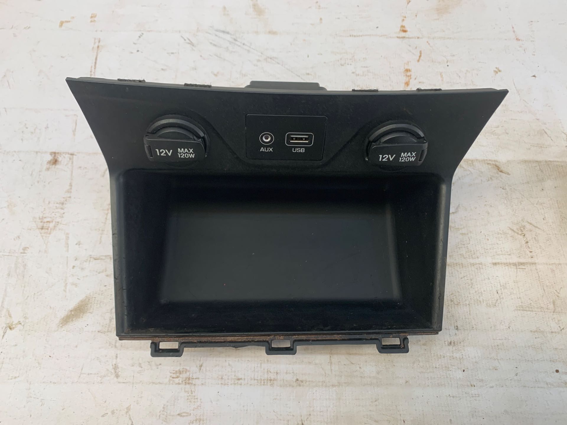 Moldura Porta Objetos Usb New Tucson 2017 2021 84630d30604x