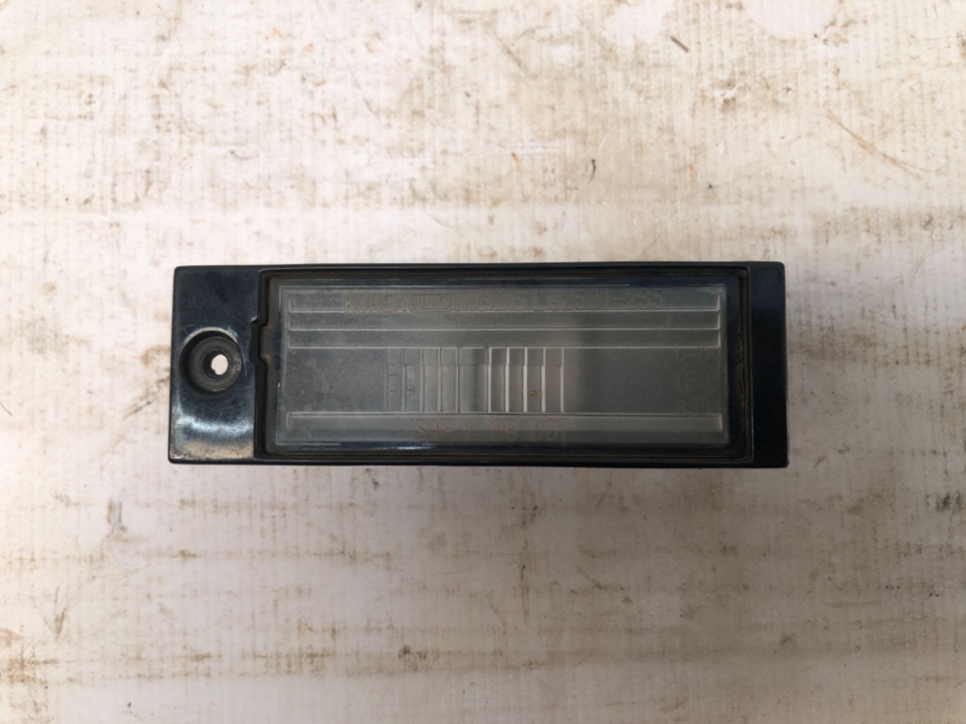 Luz Placa Lado Esquerdo Hyundai New Tucson 2017 2021