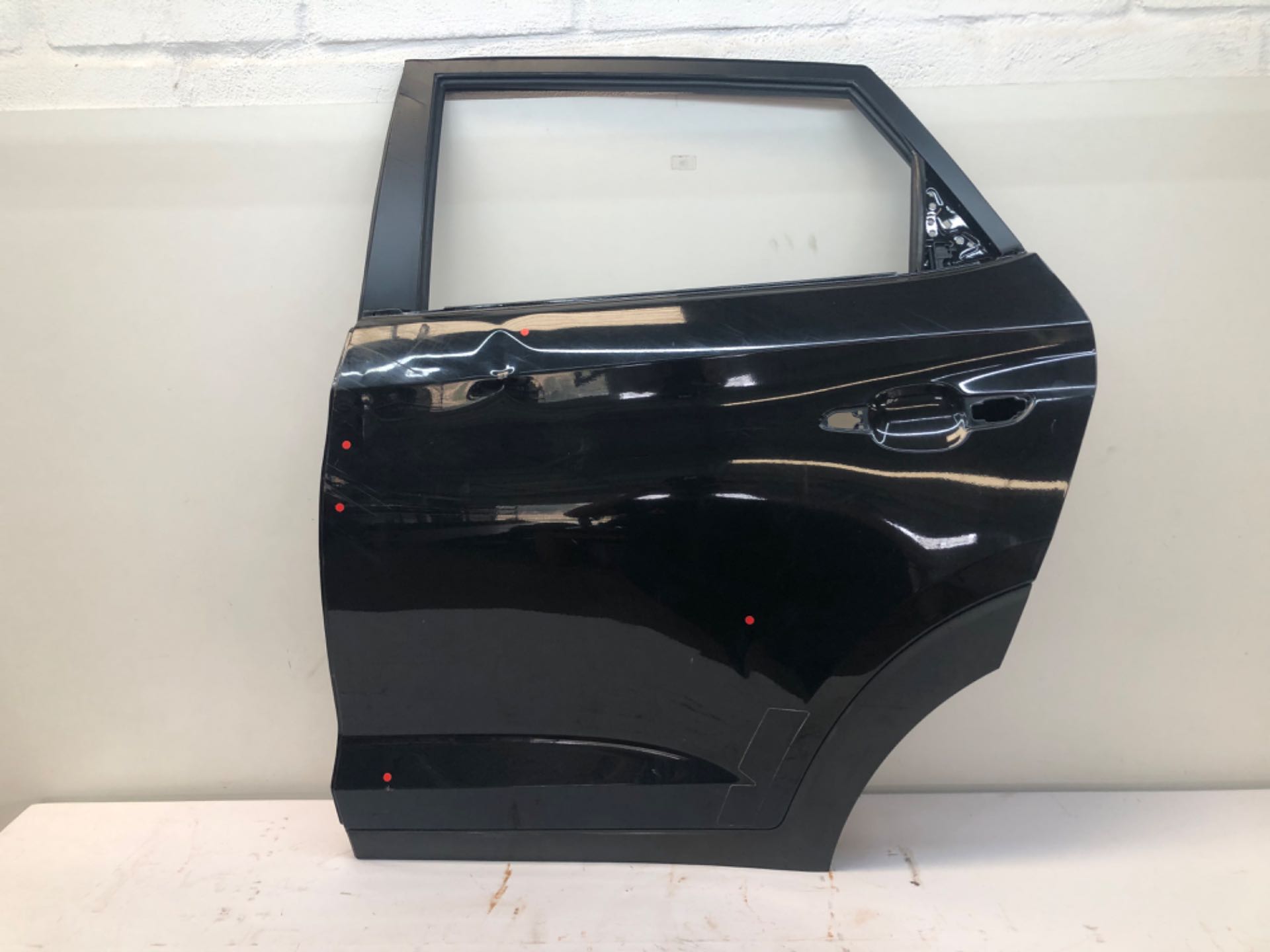 Porta Traseira Esquerda Hyundai New Tucson 2017 2021 Detalhe