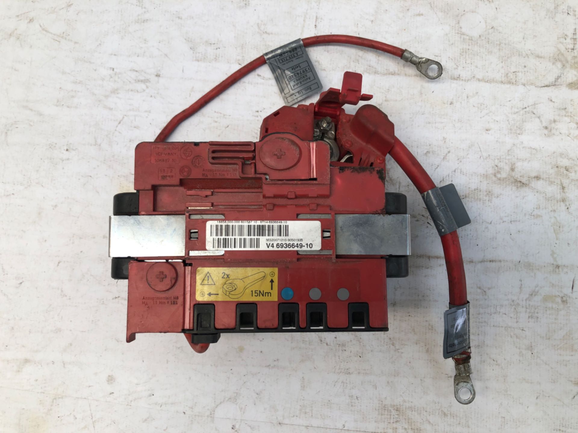 Modulo Positivo Bateria Bmw 120i 2.0 156cv 2008 2010 Detalhe