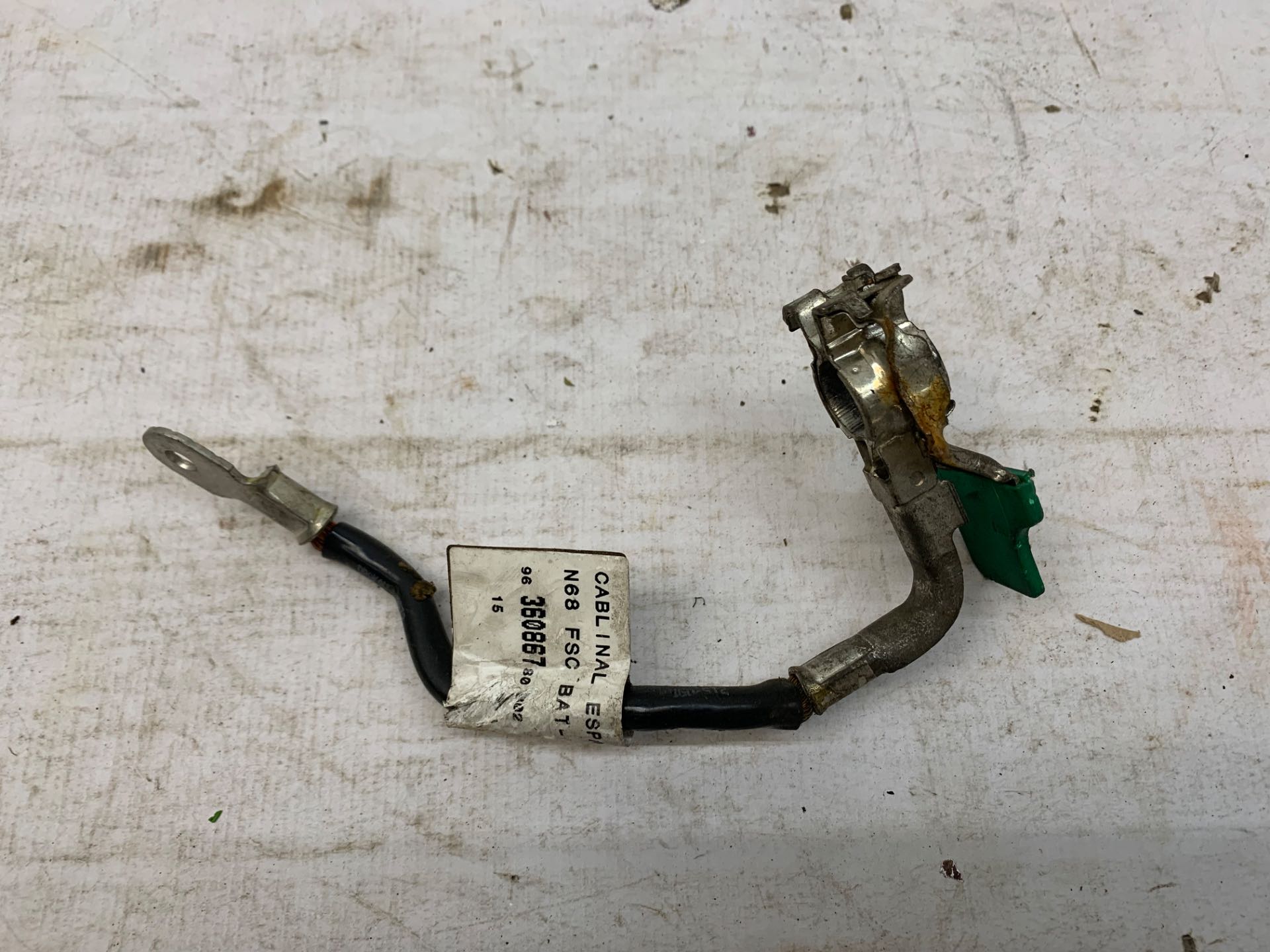 Cabo Negativo Bateria CItroen Xsara Picasso 2.0 16v 2002