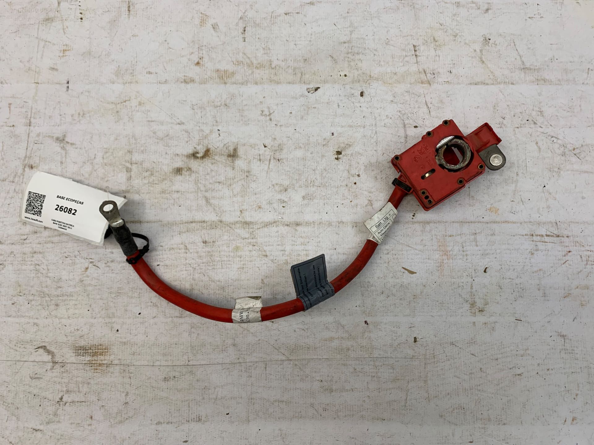 Cabo Positivo Bateria Bmw 320i 2007 2011 10304410