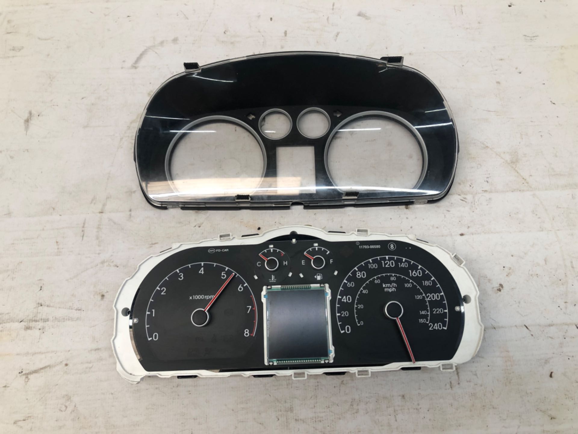 Painel Instrumentos Hyundai I30 2.0 Gls 2009 2012 Detalhe
