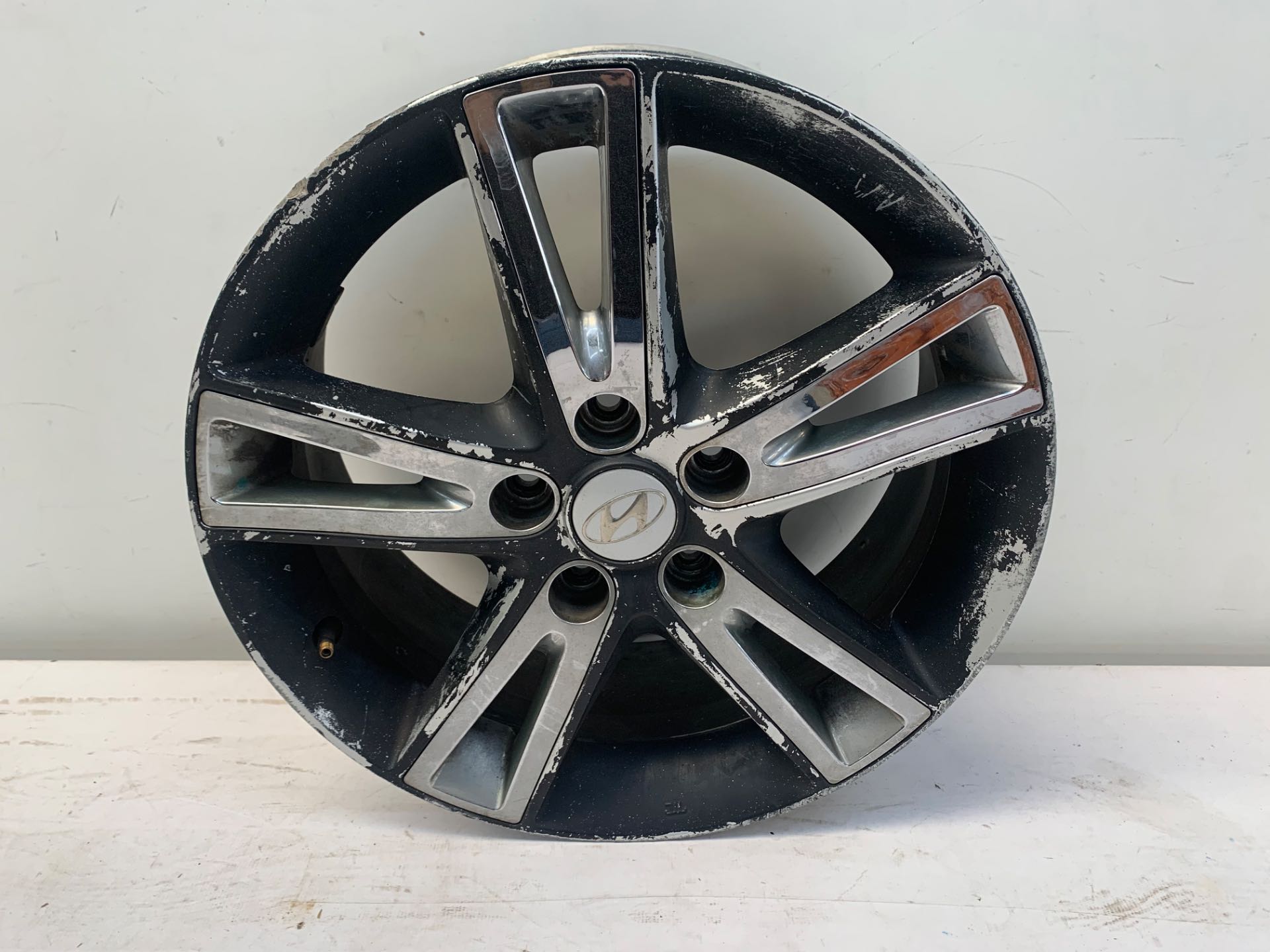 Roda Liga Aro 17 5x115 Hyundai I30 2009 2012 Detalhe