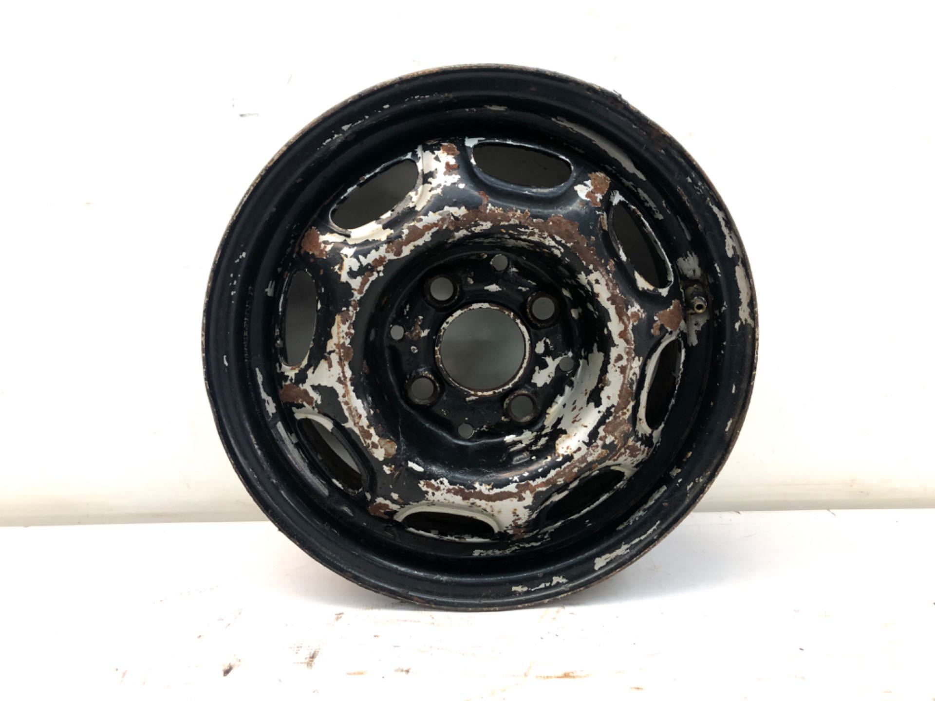 Roda Ferro Aro 13 4x100 Fiat Uno Mille 1995 2003 Det