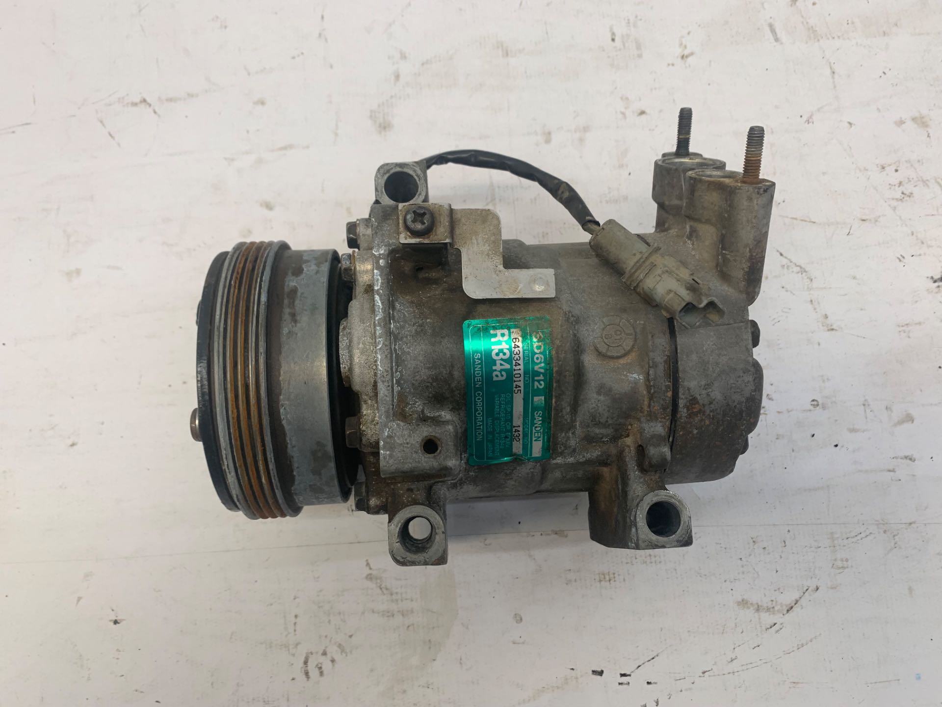 Compressor Ar Condicionado 206 1.0 16v 2001 2005
