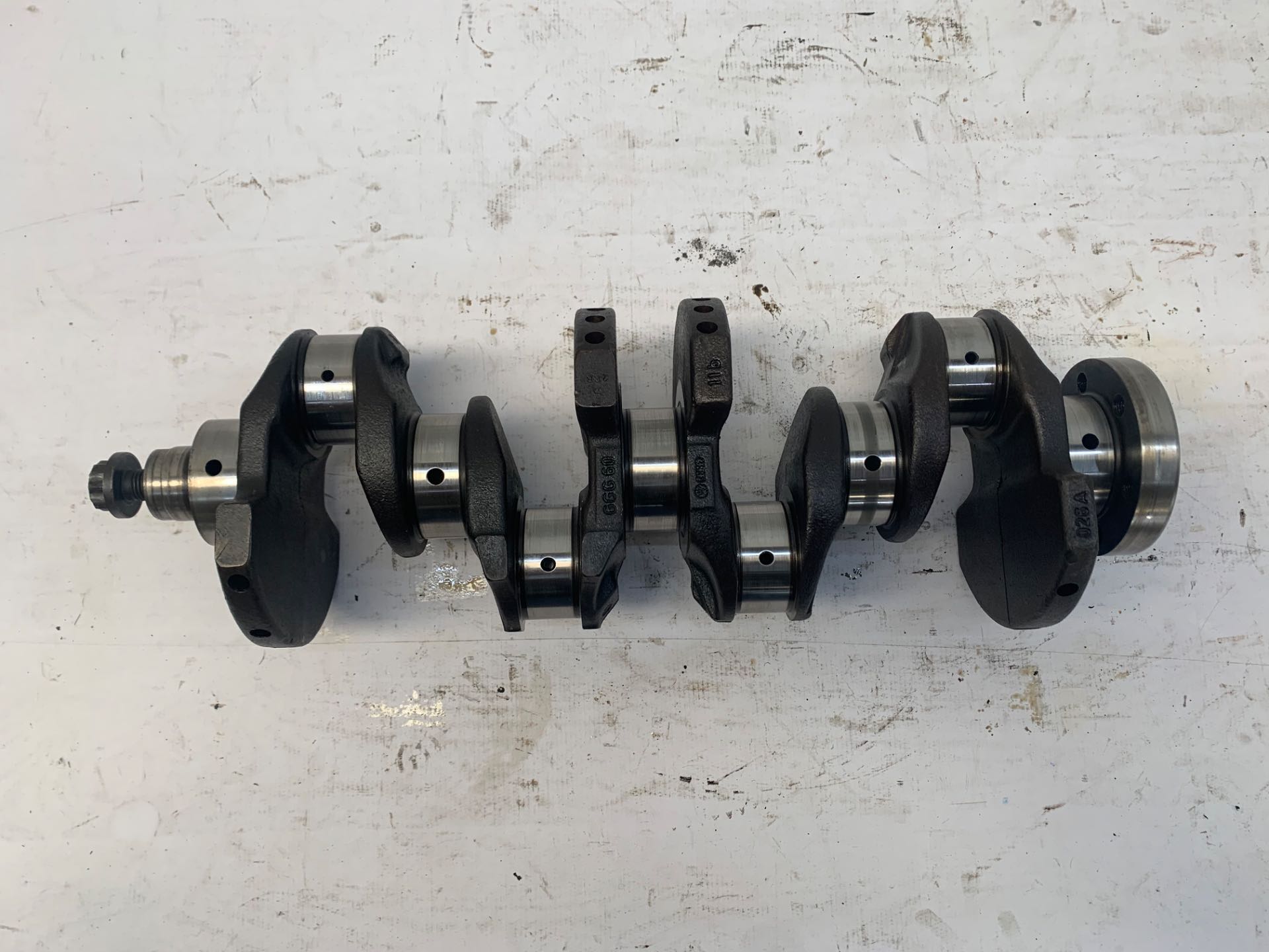 Virabrequim Motor Volkswagen Gol 1.8 AP 8v 1985 1994 Detalhe