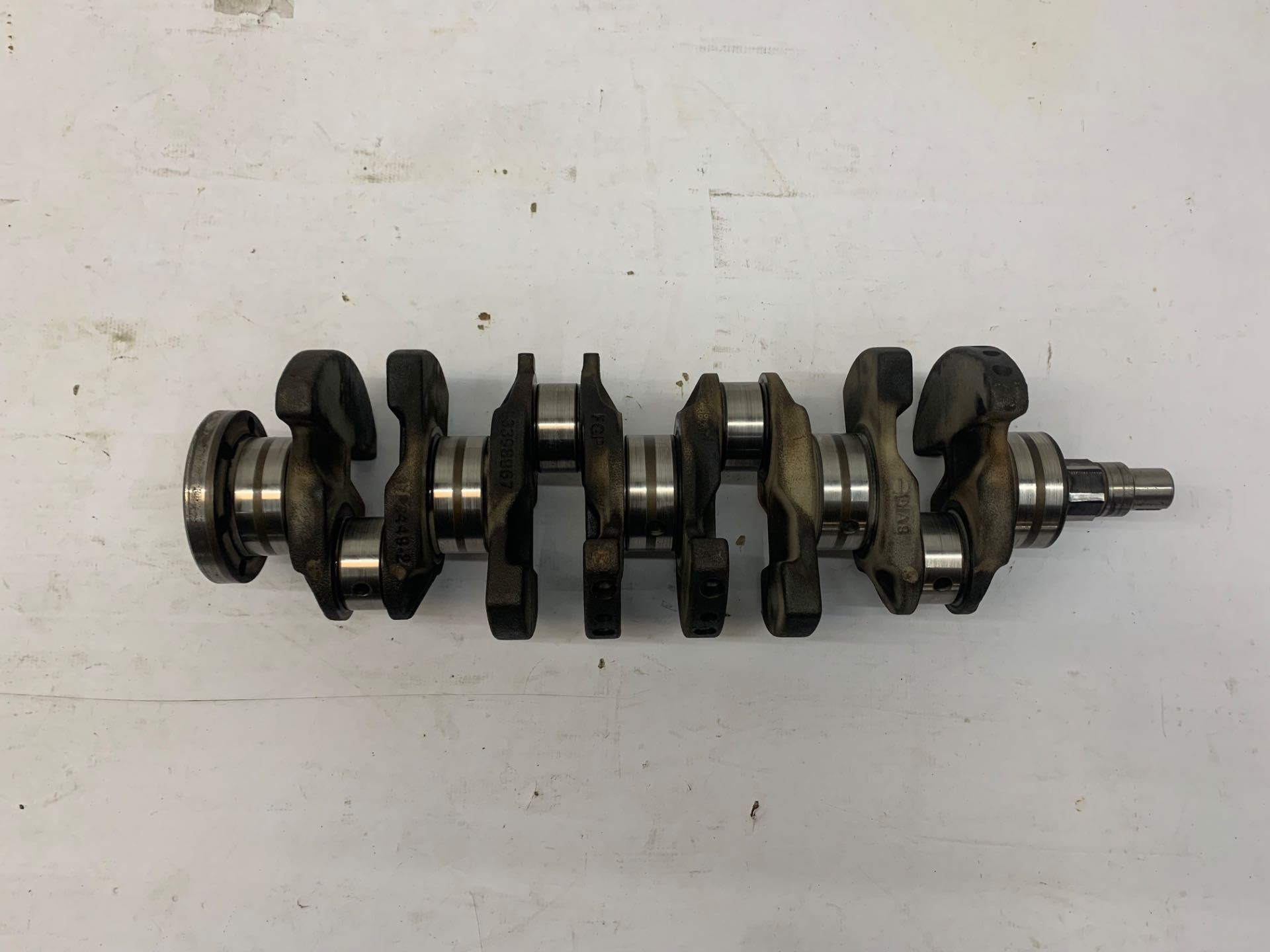 Virabrequim Motor Gm Corsa 1.0 8v Flexpower Std 2005 2009 Det
