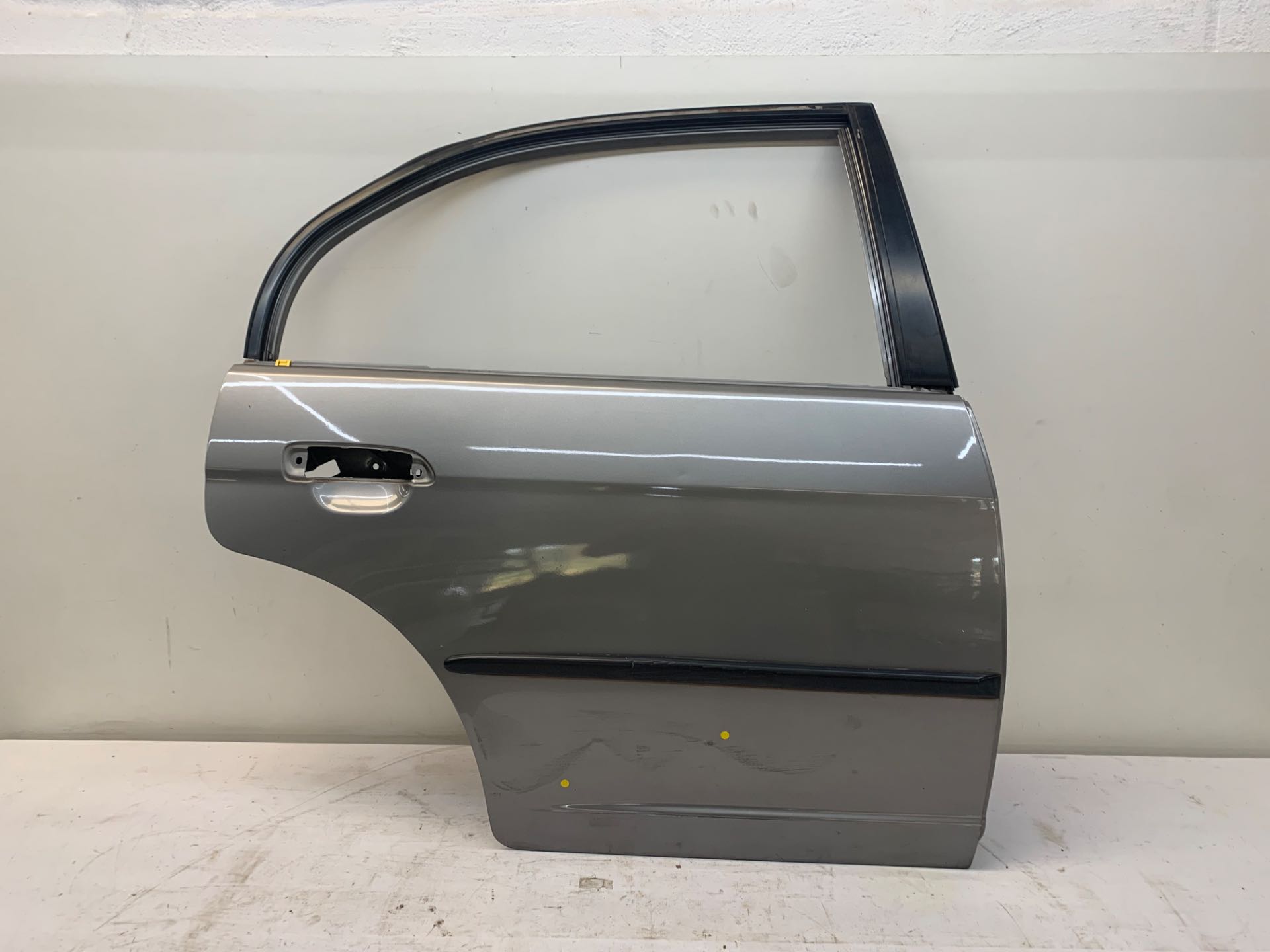 Porta Traseira Direita Civic 2001 2006 Cinza Detalhe