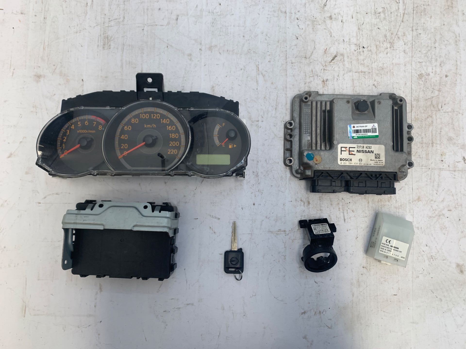 Kit Code Injeção Nissan Livina 1.8 SL 2009 2014 Automatico
