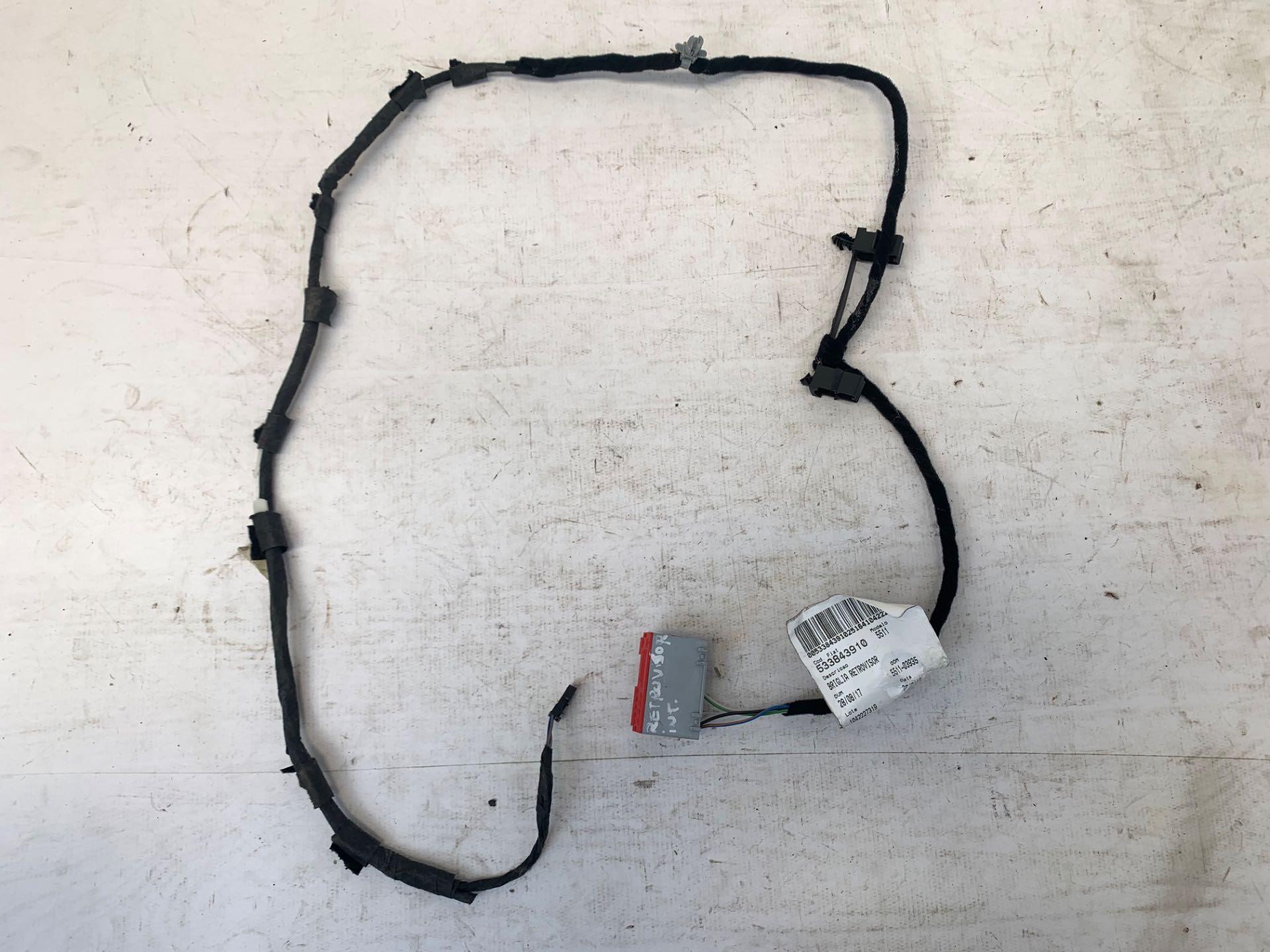 Chicote Retrovisor Interno Jeep Compass 2.0 2016 2021