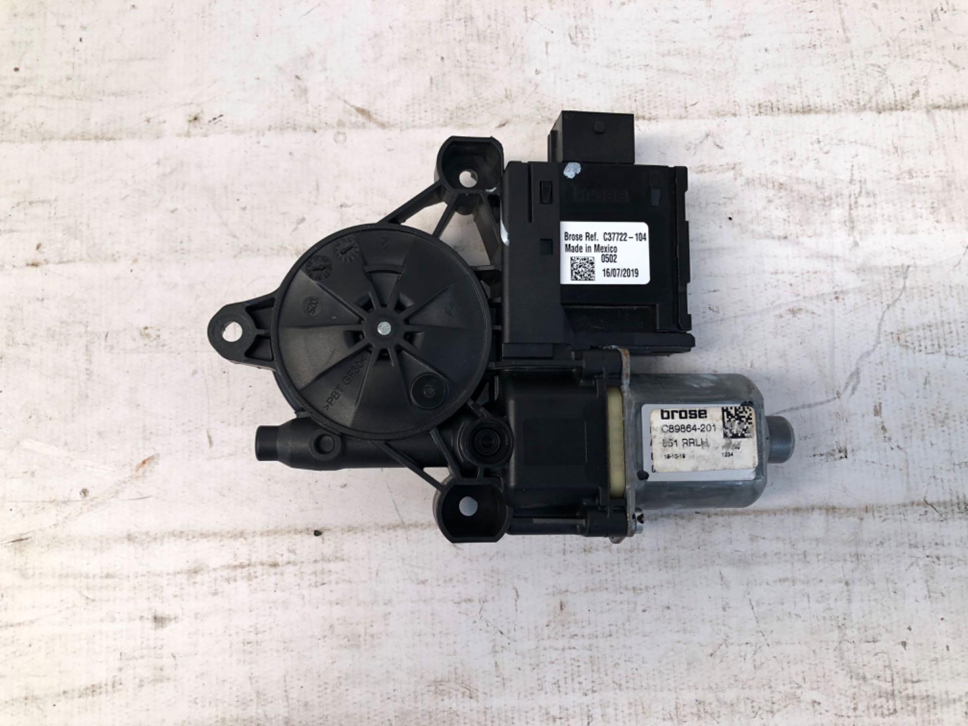 Motor Maquina Vidro Traseiro Esquerdo Jeep Compass 2016 2020