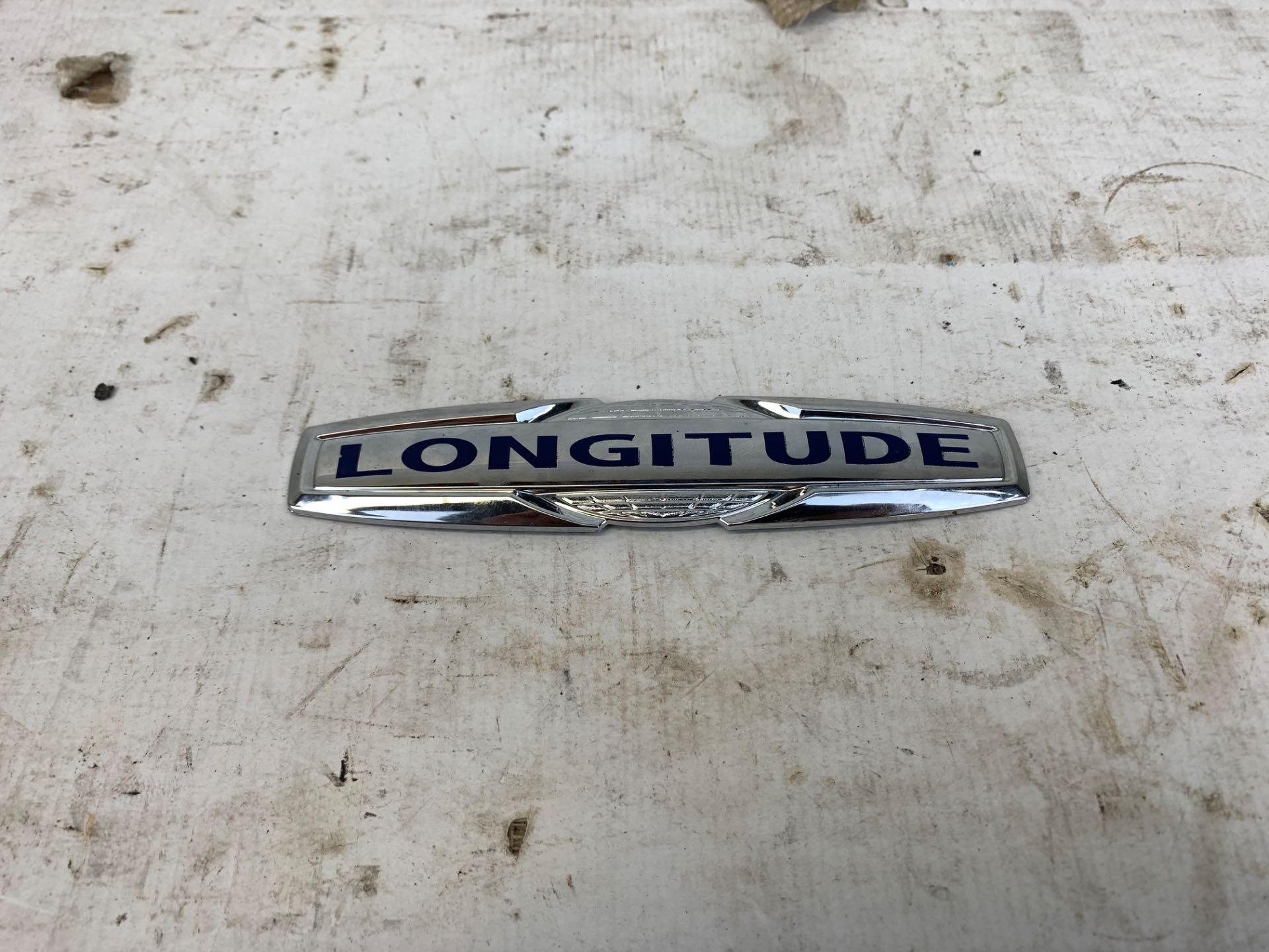 Emblema Longitude Jeep Compass 2016 2020