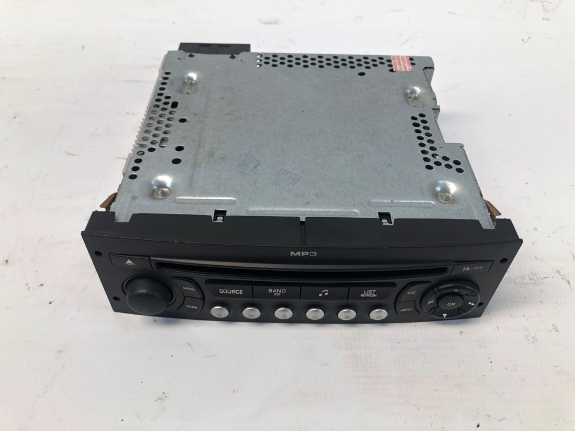 Central Radio CD Player Citroën C4 Pallas 2007 2013