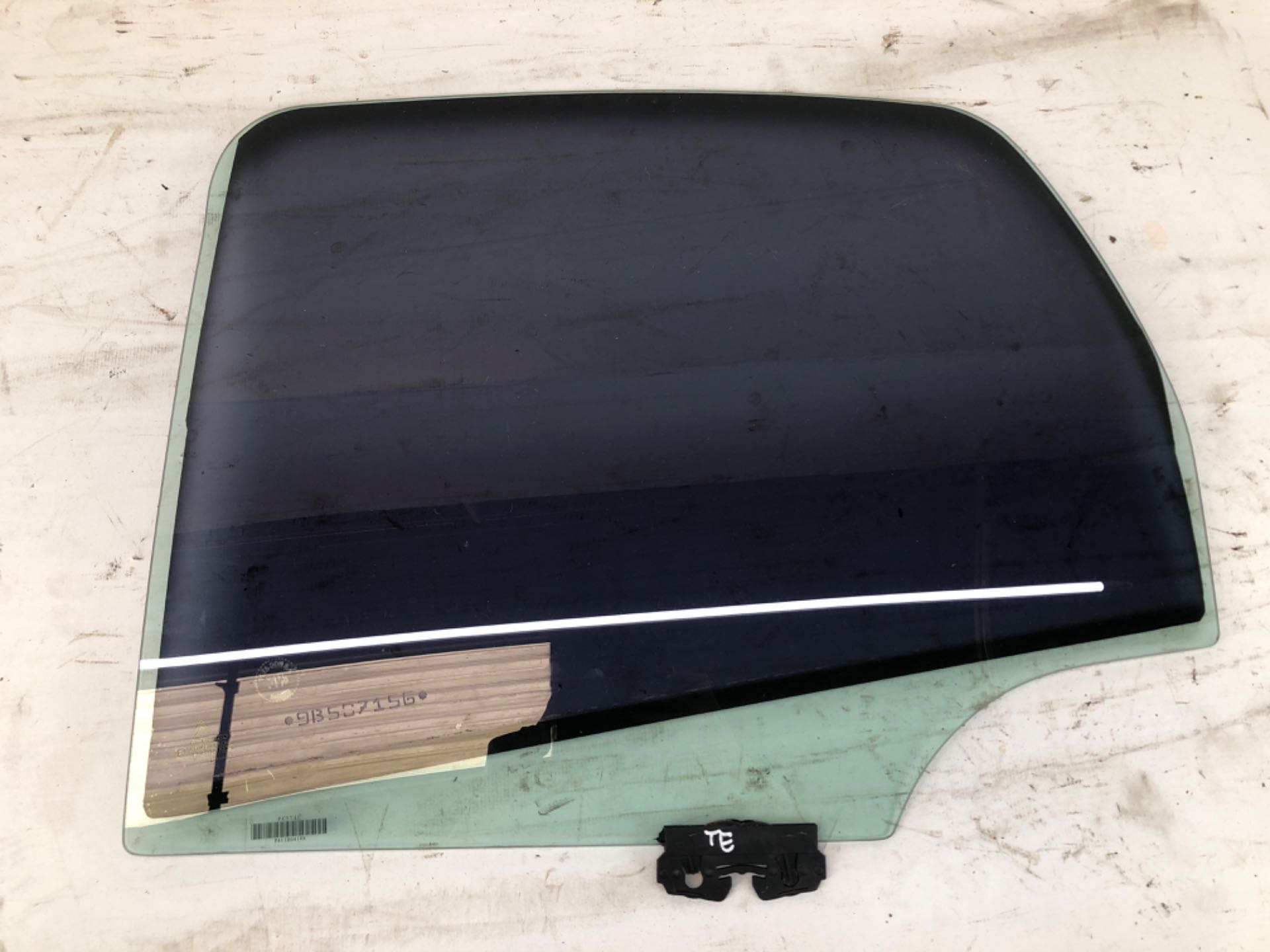 Vidro Porta Traseiro Esquerdo Citroen C3 2003 2012