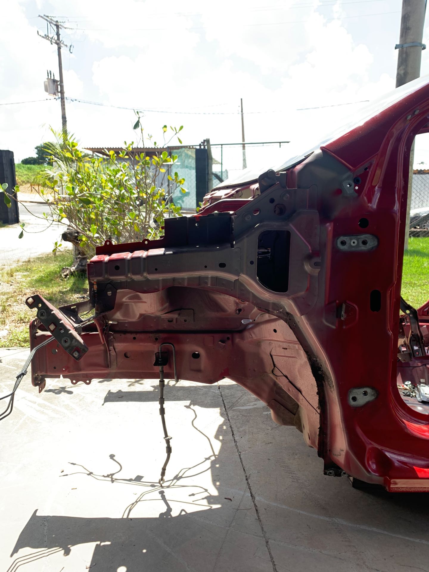 Mini Frente Longarina Esquerda Ford Ka 1.0 2014 2021