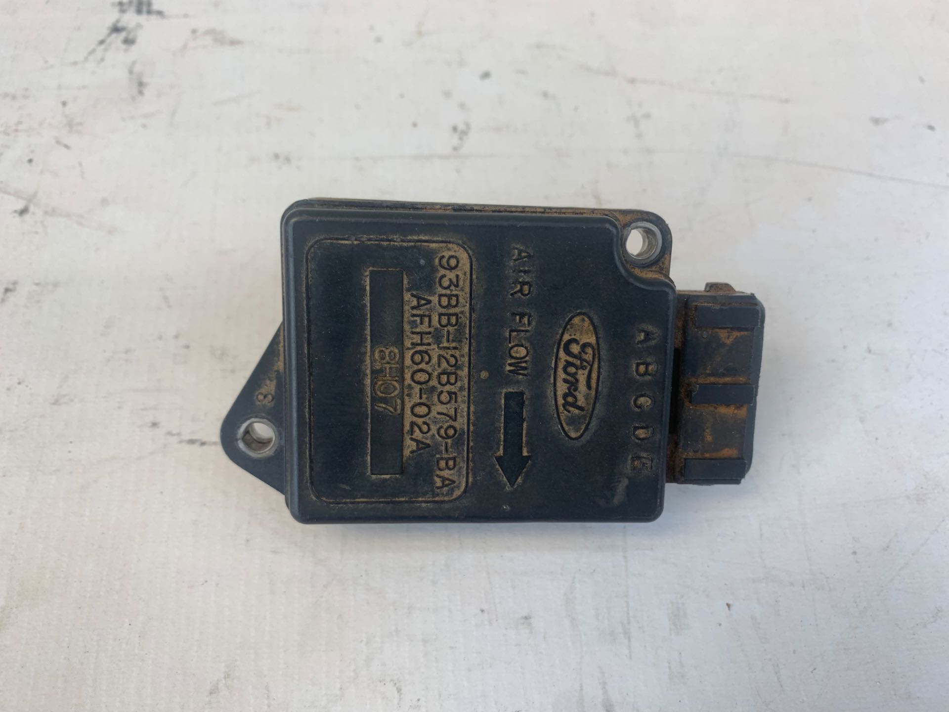 Sensor Fluxo Ar Maf Ford Escort 1.8 1997 2003 93bb12b579ba