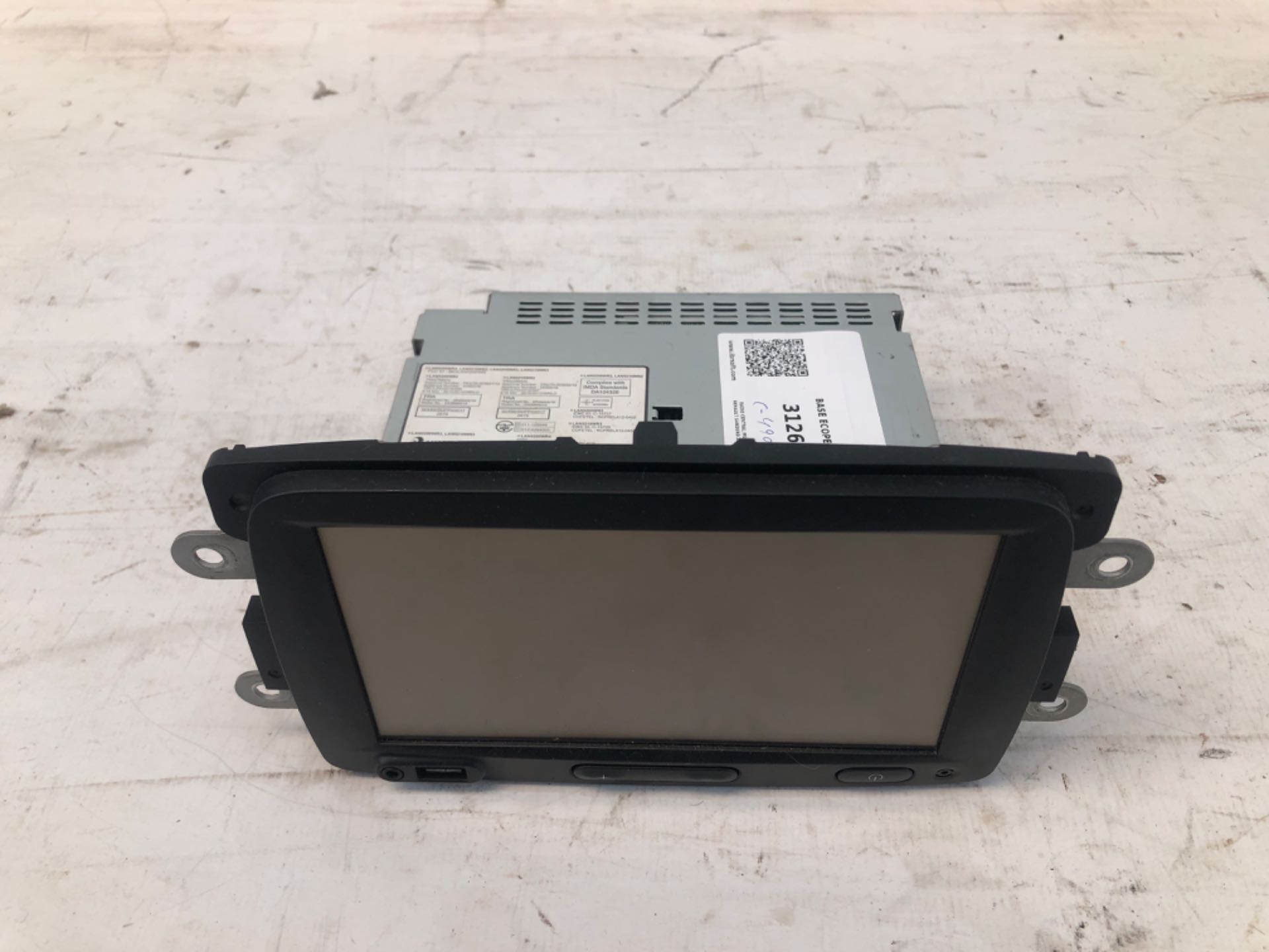 Radio Central Multimidia Renault Sandero 2014 2019