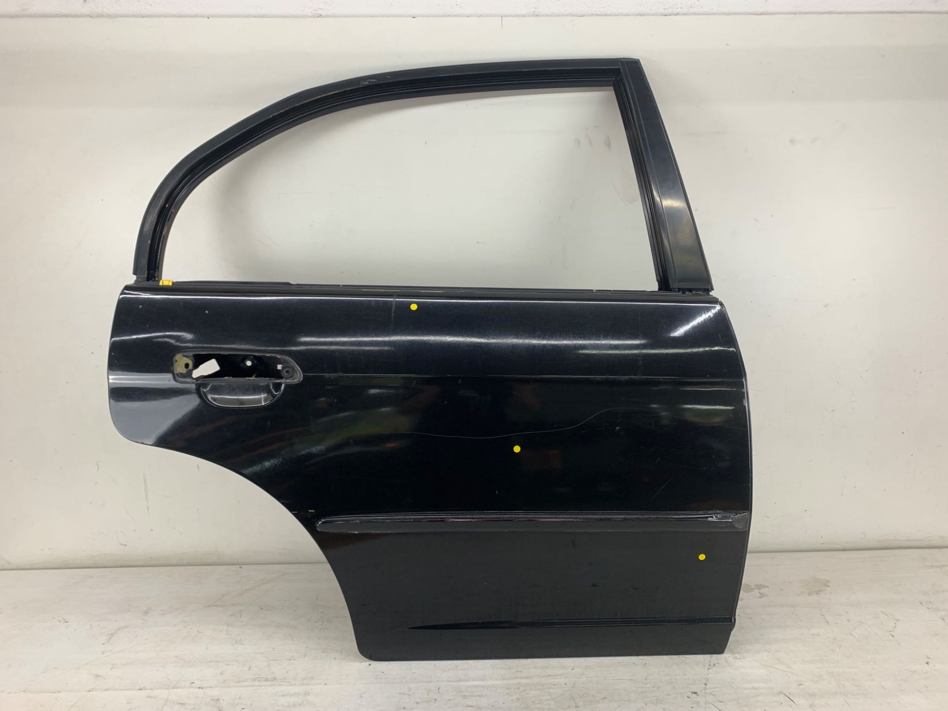 Porta Traseira Direita Civic 2001 2006 Preto Detalhe
