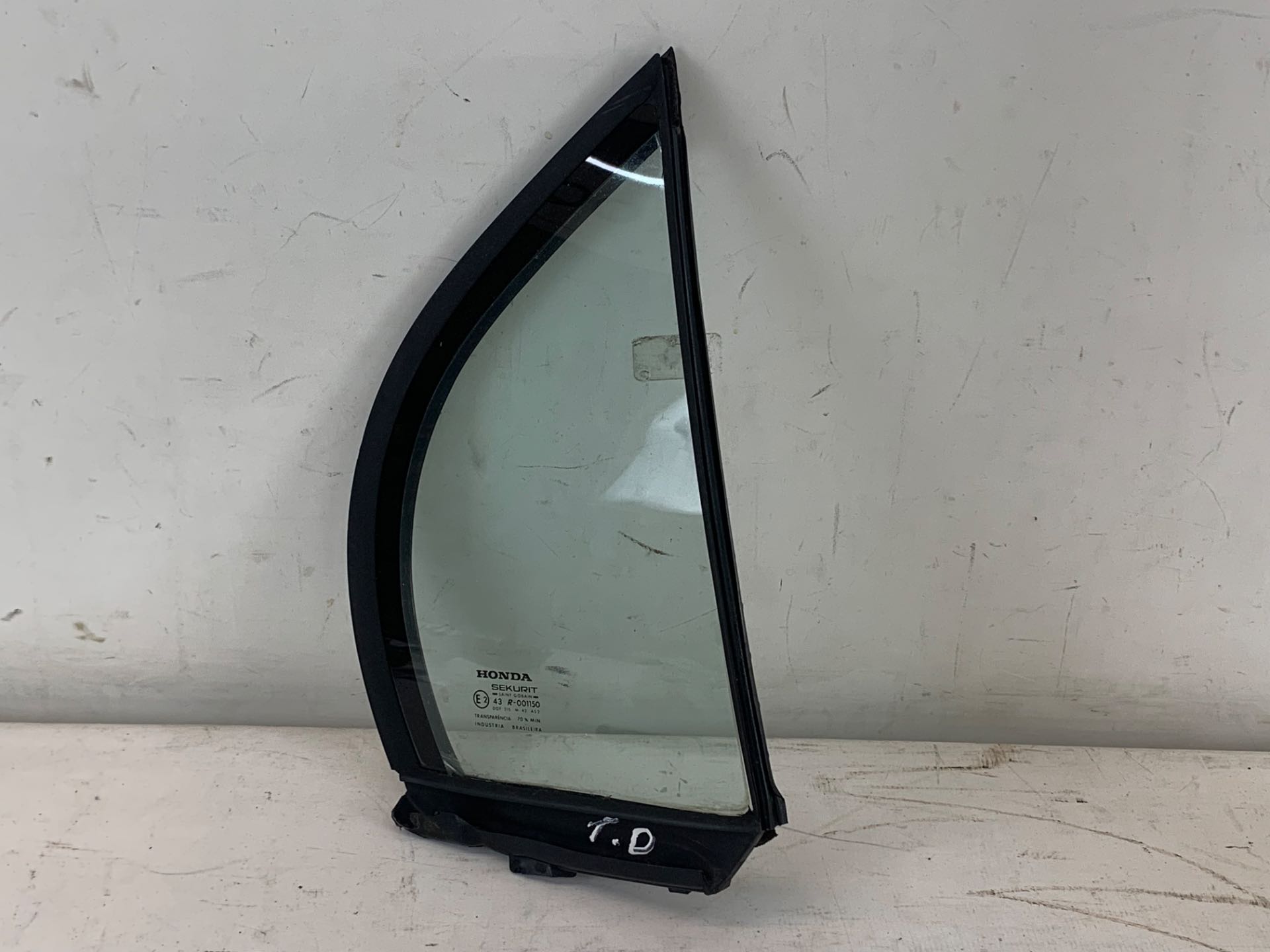 Vidro Vigia Porta Traseiro Direito Honda Civic 1996 2000
