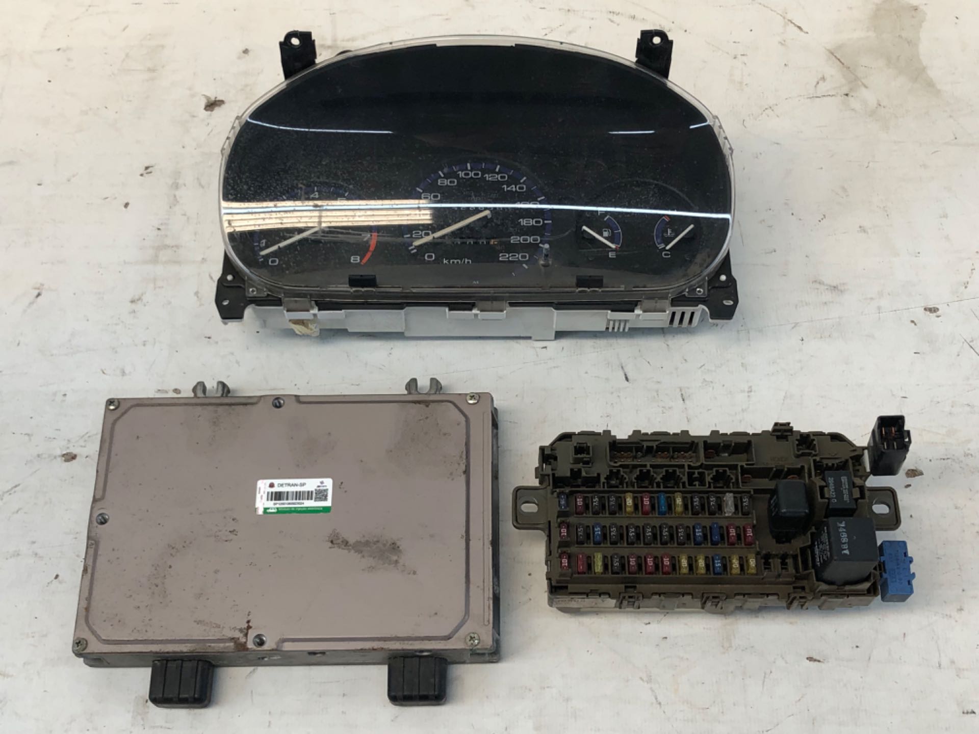 Kit Code Modulo Injeção Civic 1.6 LX Y7 Manual 1996 2000 Det