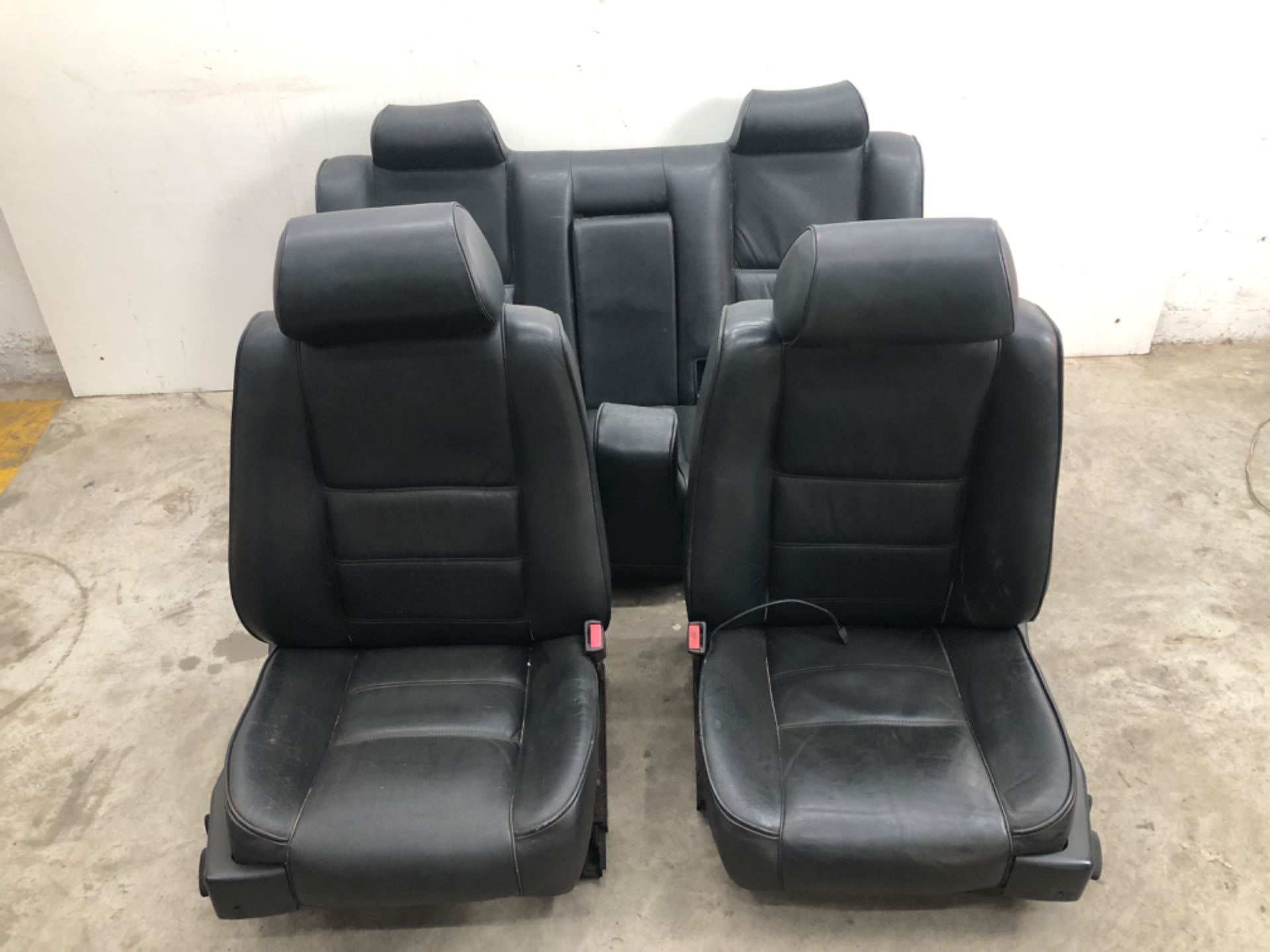 Jogo Banco Alfa Romeo 164 1993 1997 Couro Detalhe