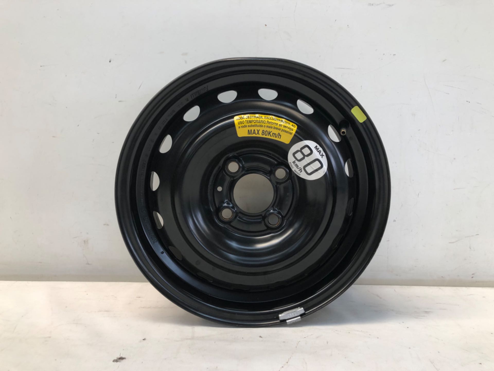 Roda Ferro Estepe Aro 14 4x100 Nissan Versa 2015 2019 detal
