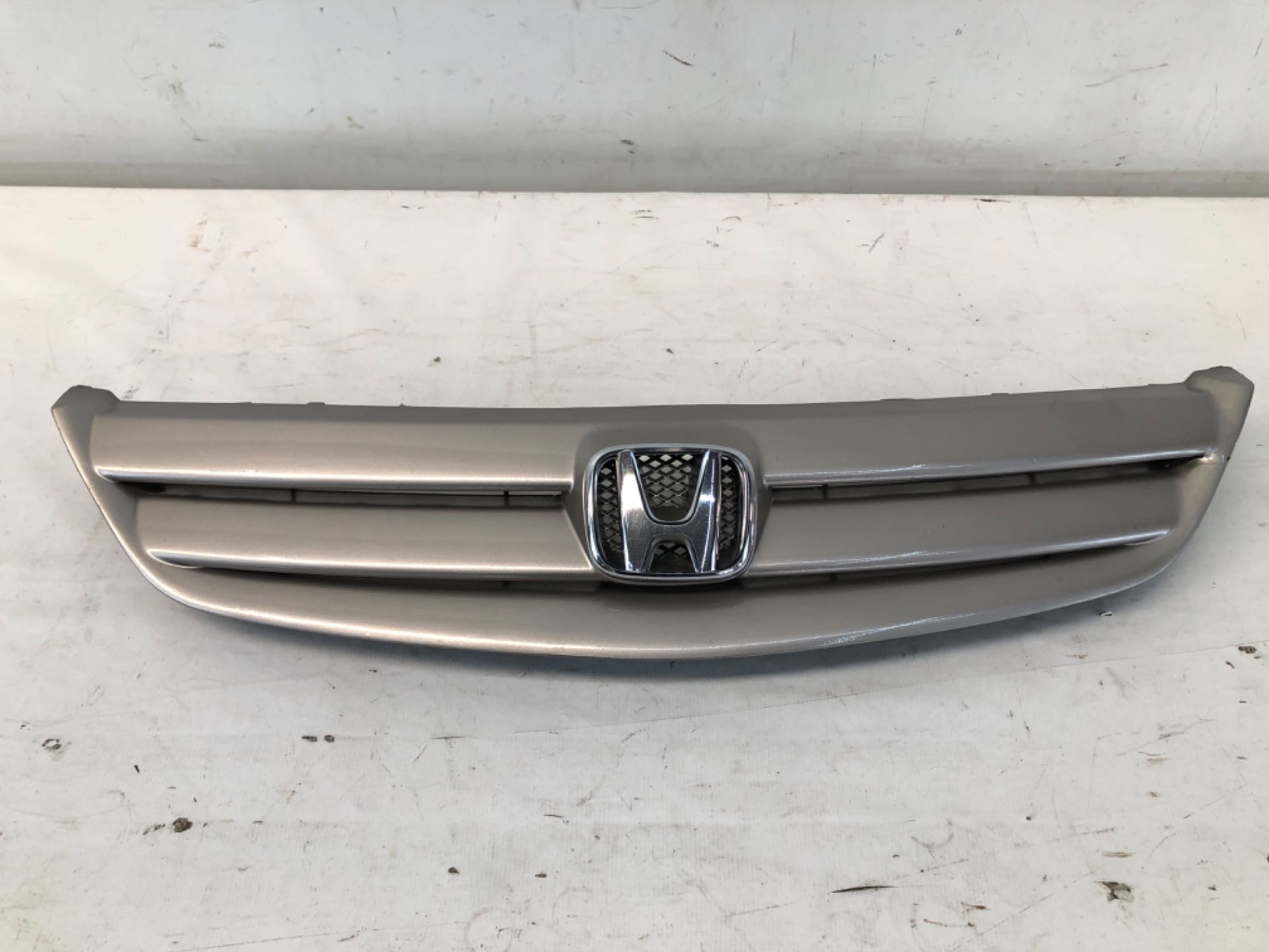 Grade Para Choque Dianteira Civic 2001 2003 Dourado Detalhe